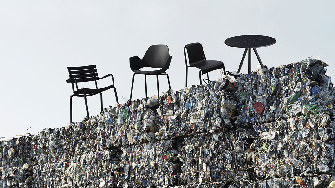 Recycled Plastic Furniture by HOUE