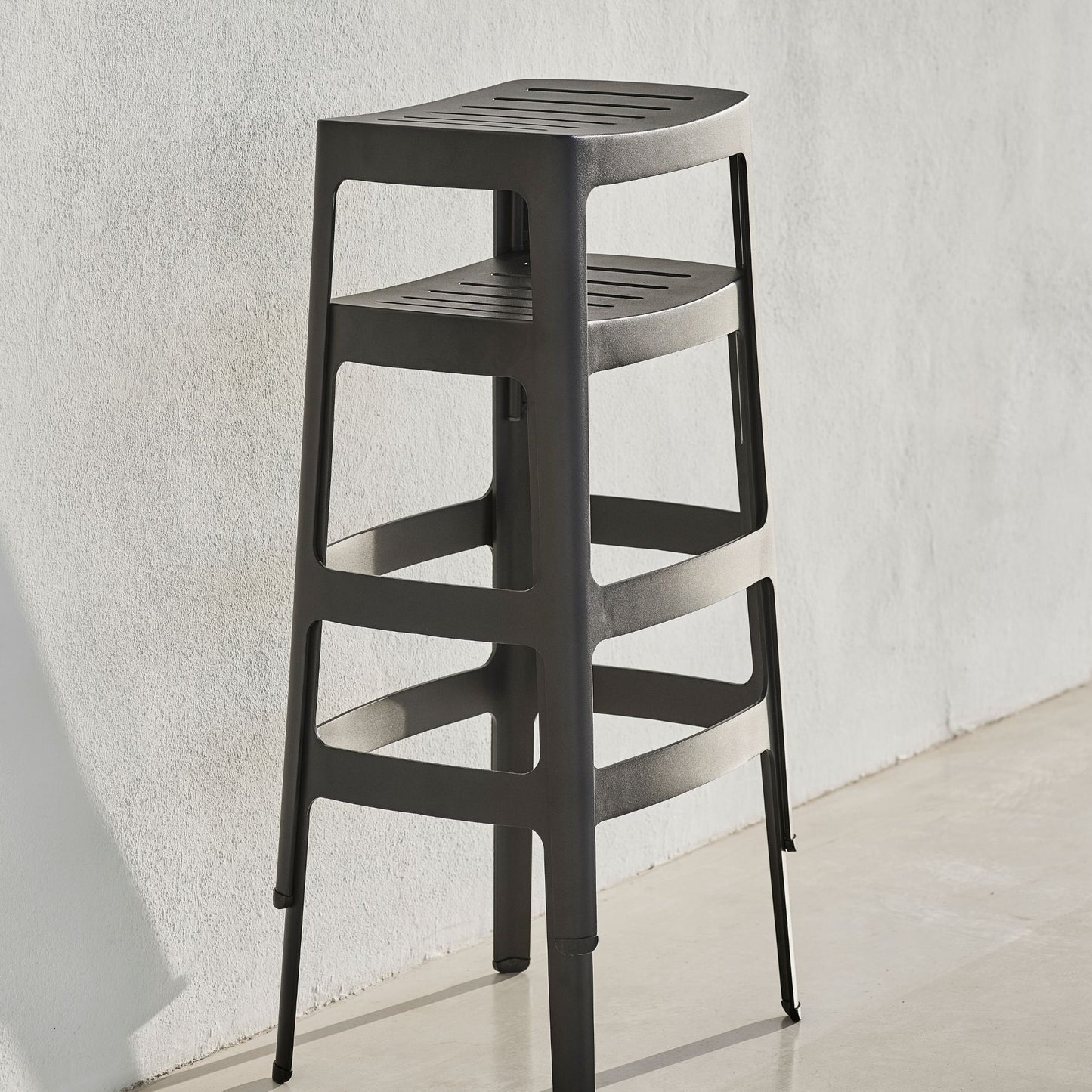 11402AS_6 Gray Outdoor Bar Stool