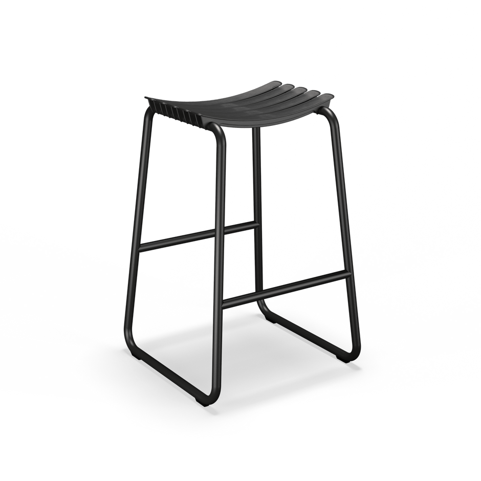 Black HOUE RECLIPS bar stool