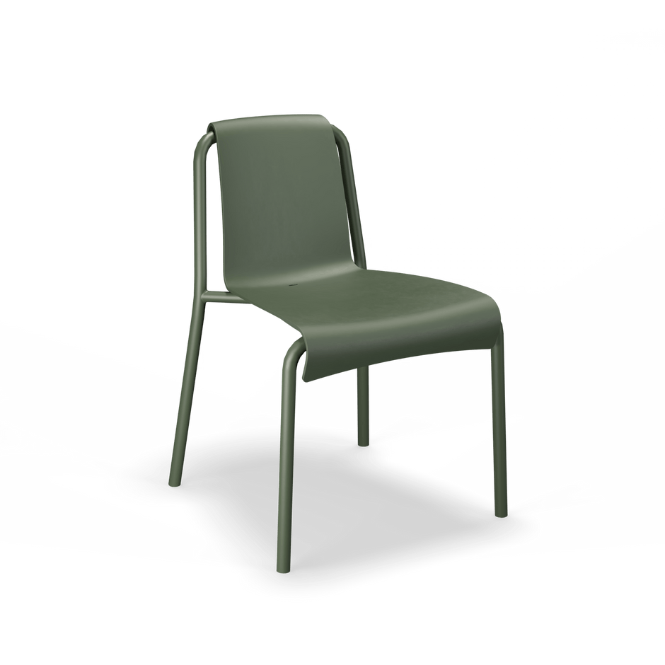 Olive green NAMI chair by HOUE