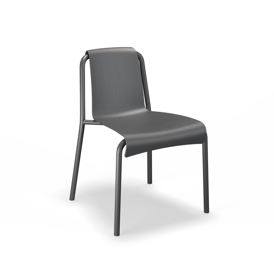 Dark grey NAMI chair by HOUE