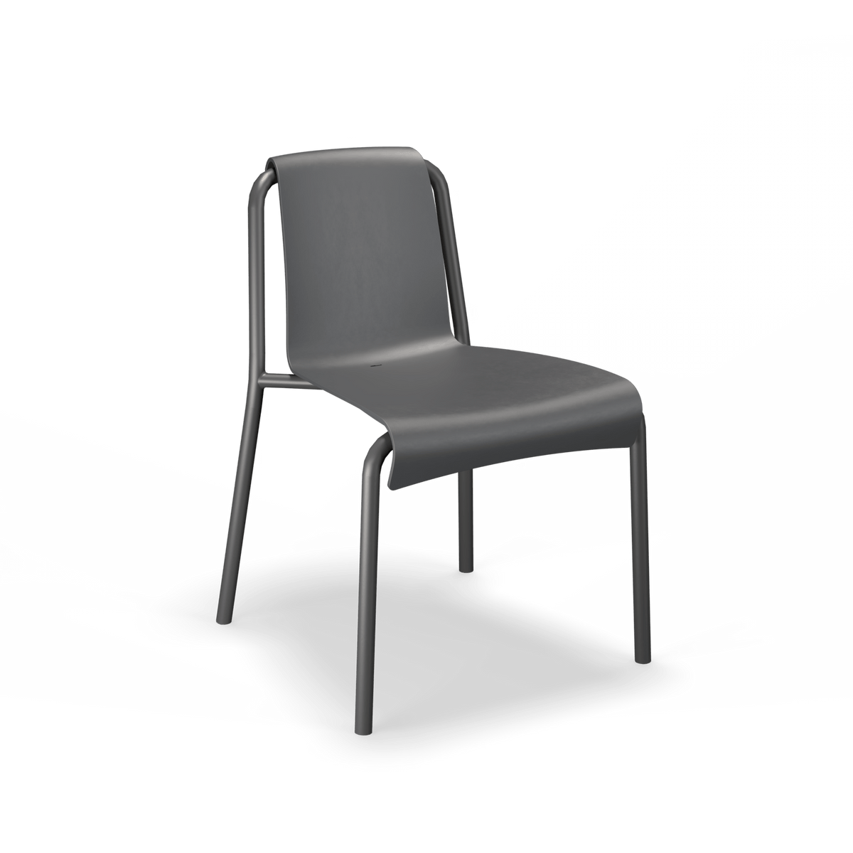 Dark grey NAMI chair by HOUE