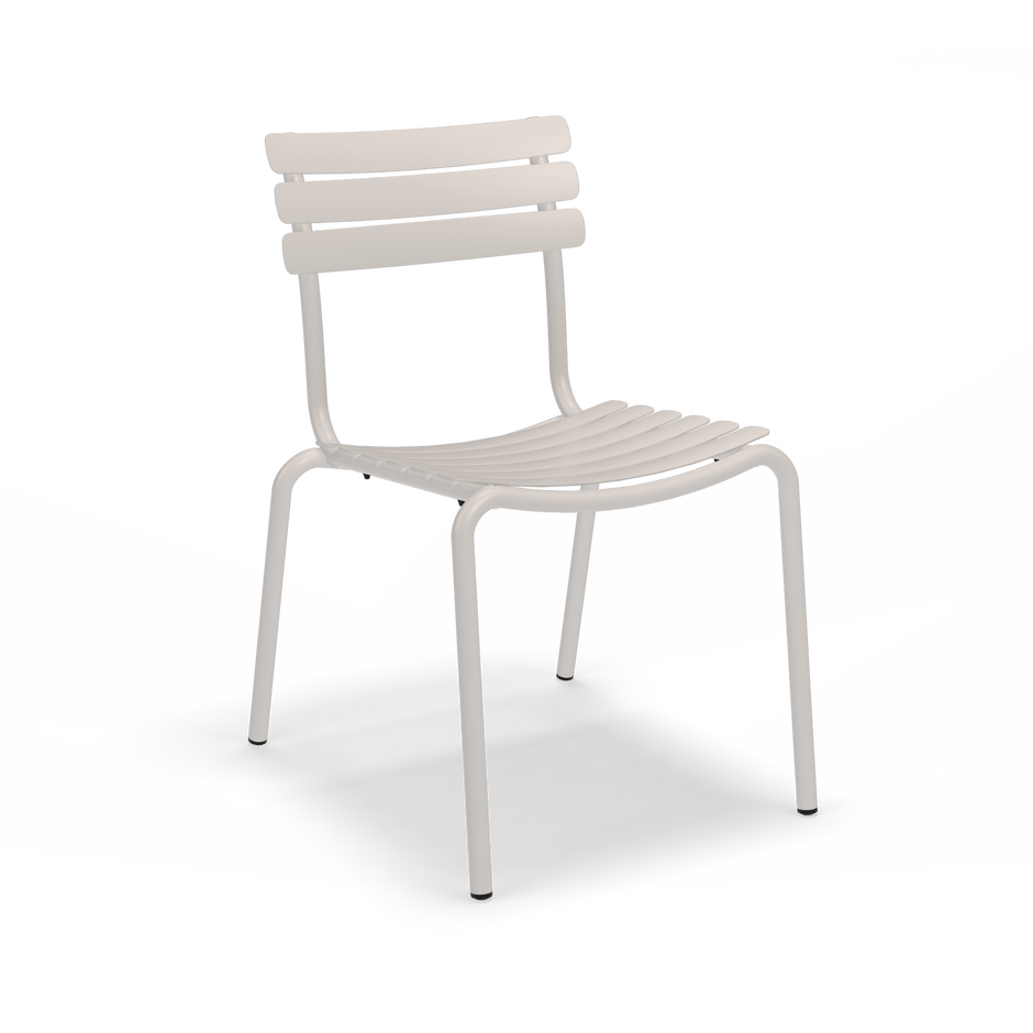 Muted White Dining Chair (without armrest) by HOUE