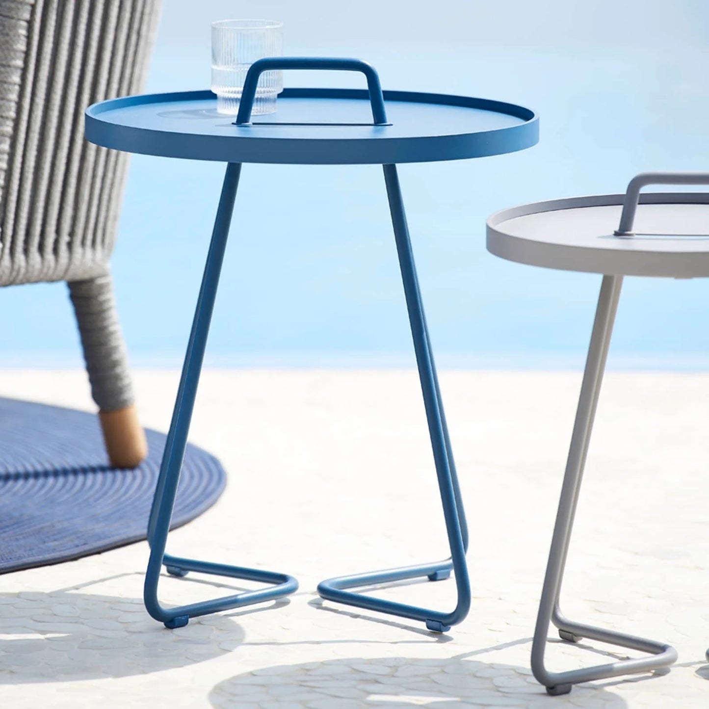 Blue outdoor side table 5062AW_3