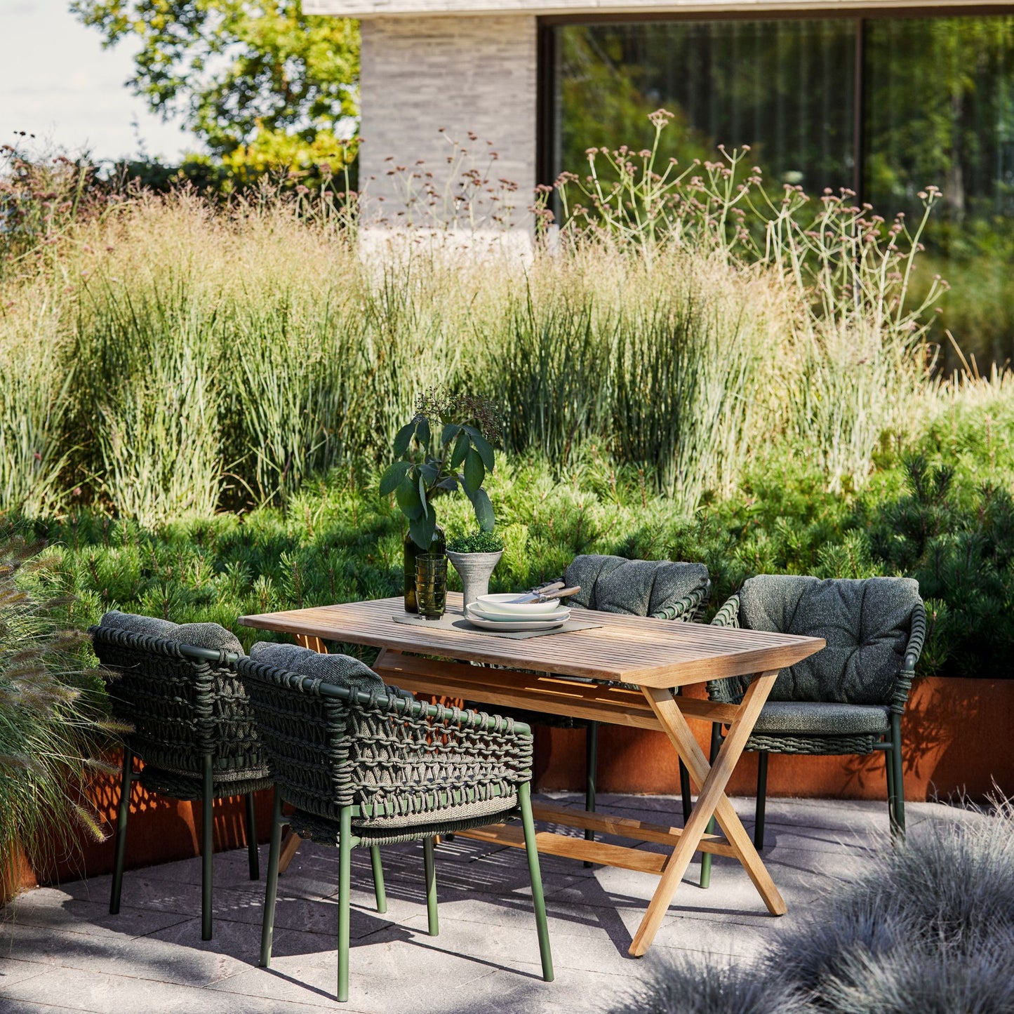 Outdoor dining set 5417RODGR_4