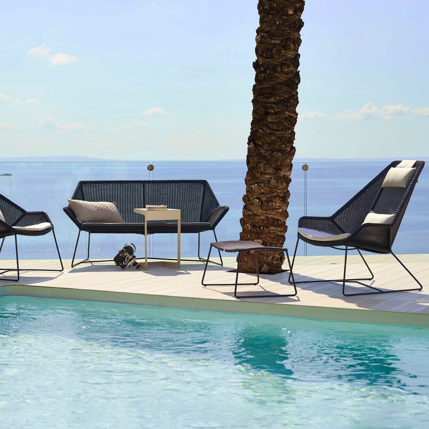 5567LS_4 outdoor seating set by pool