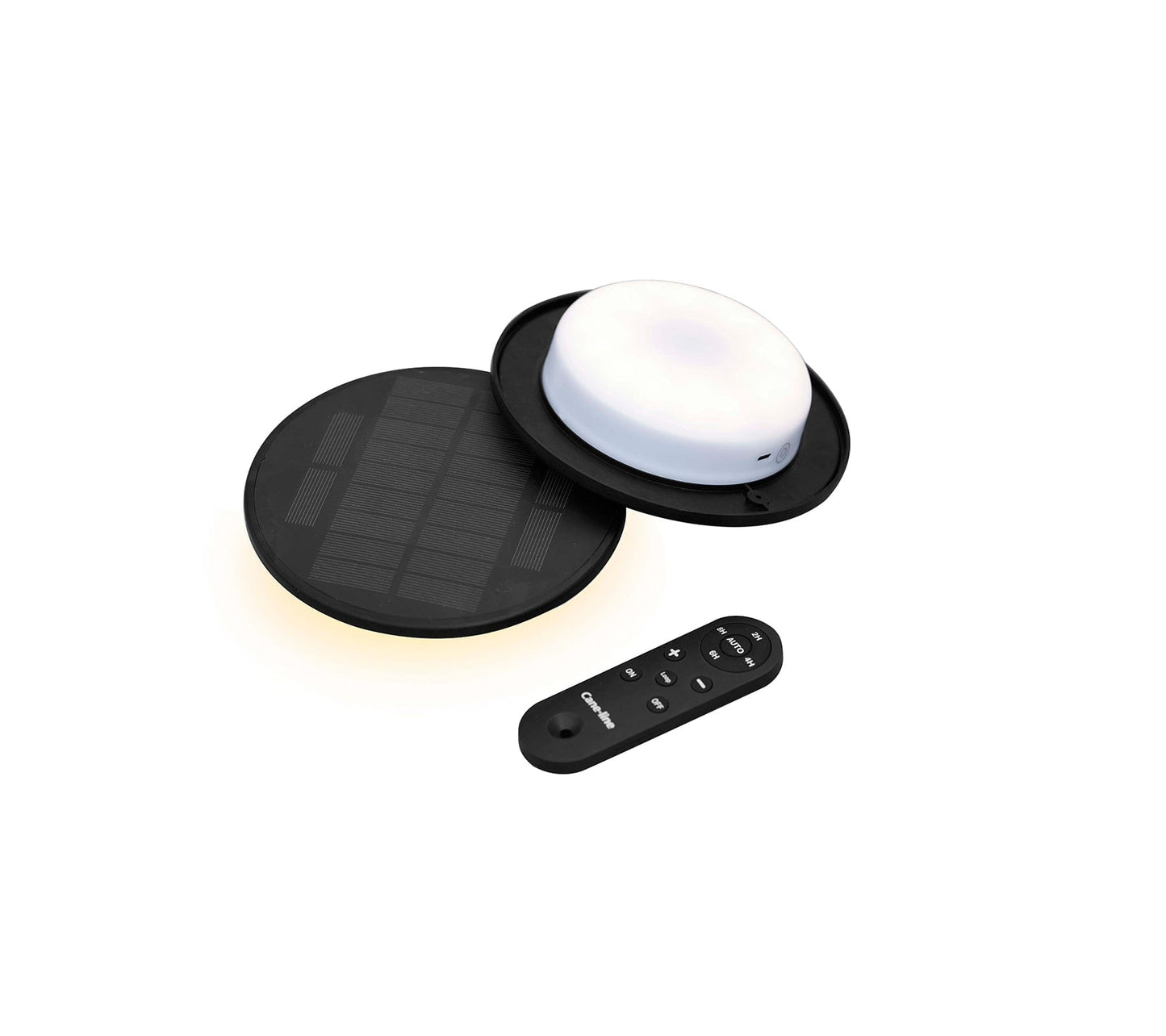 57 LED Solar Disk Light with Remote
