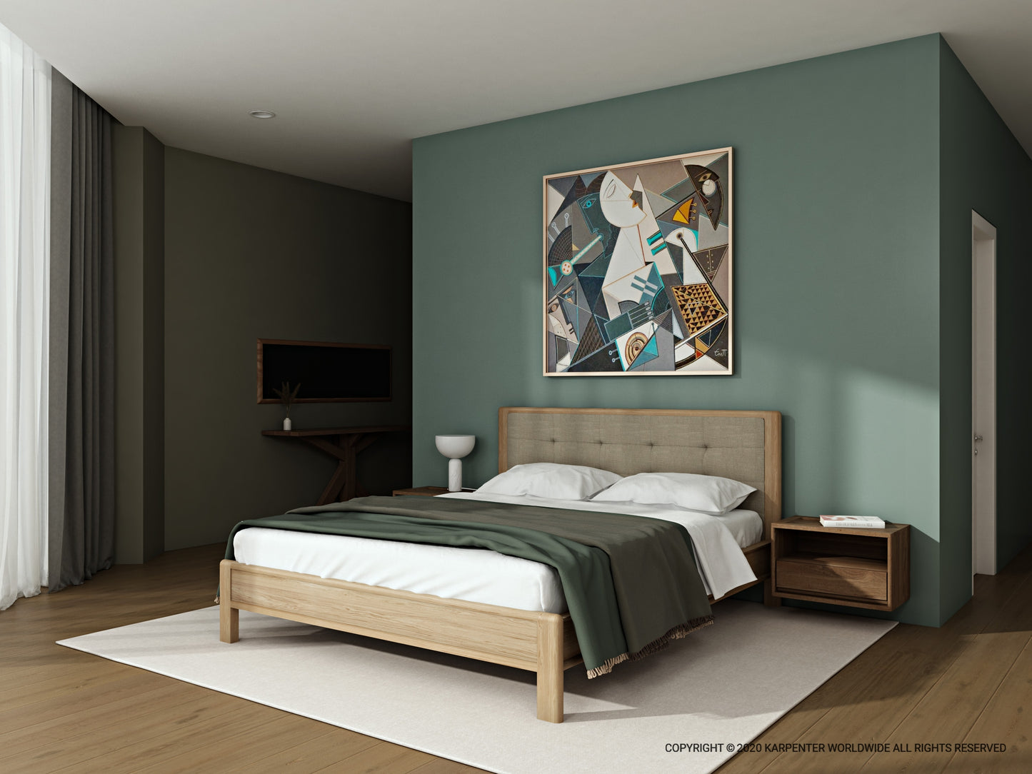 Circa 17 bedroom without storage, modern aesthetic.