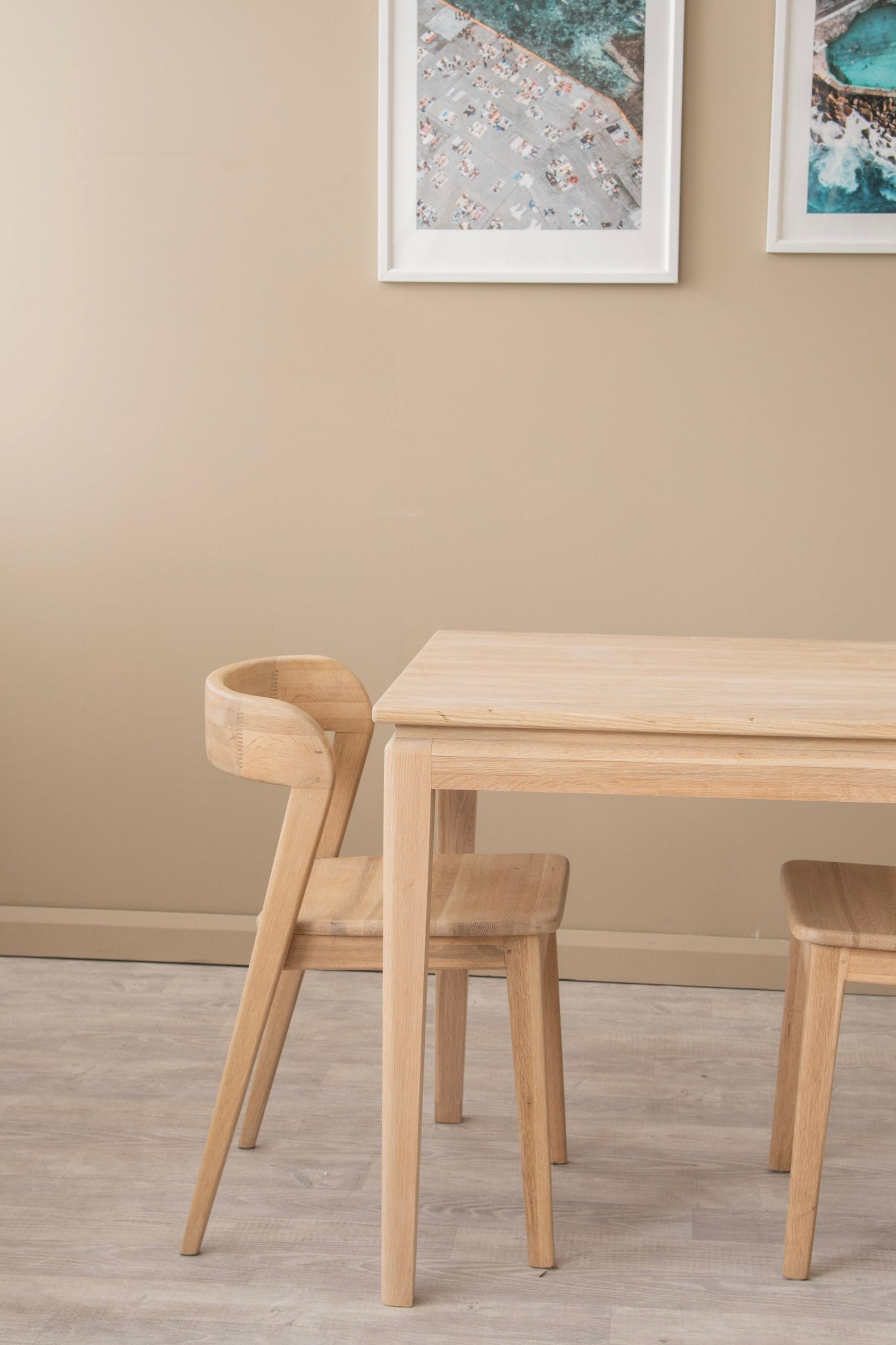 Wooden chair and table set, DSC_3191