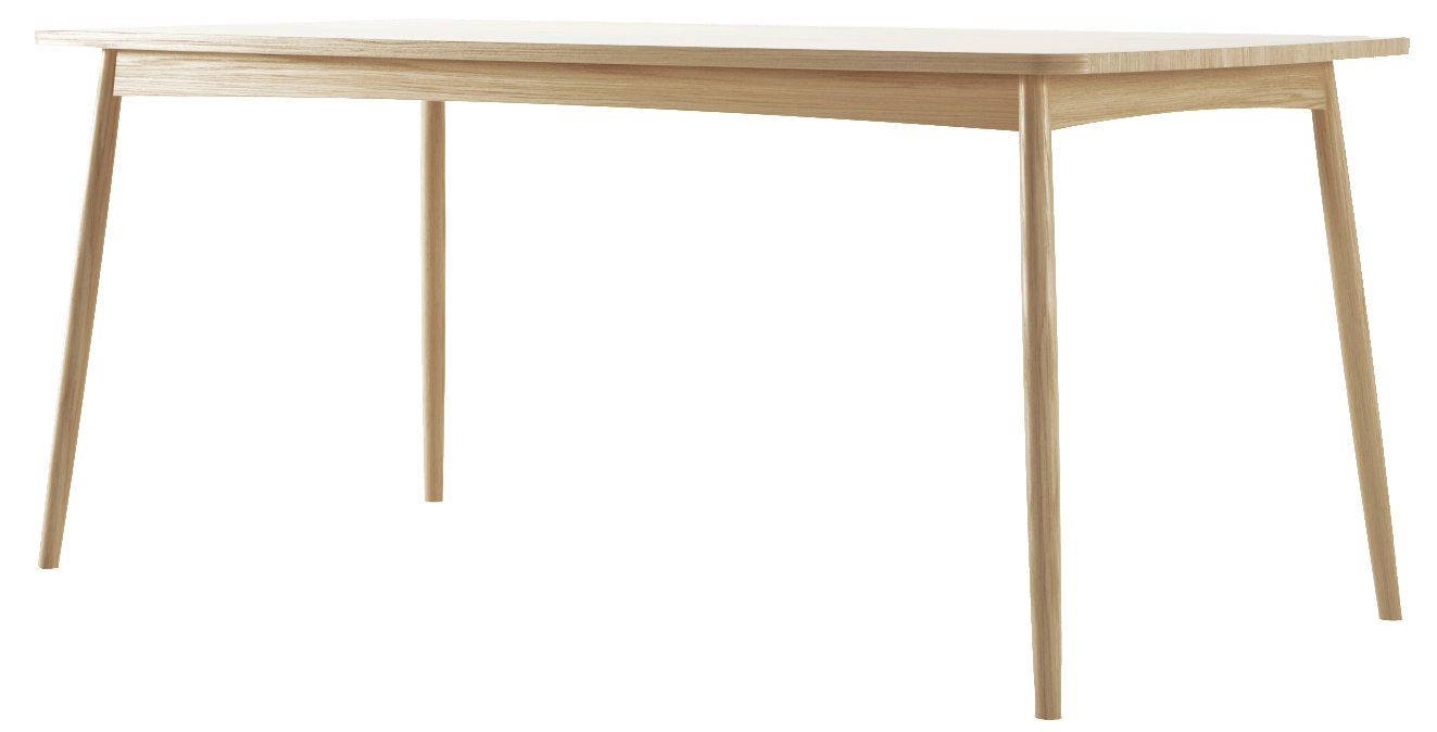 Light wood dining table