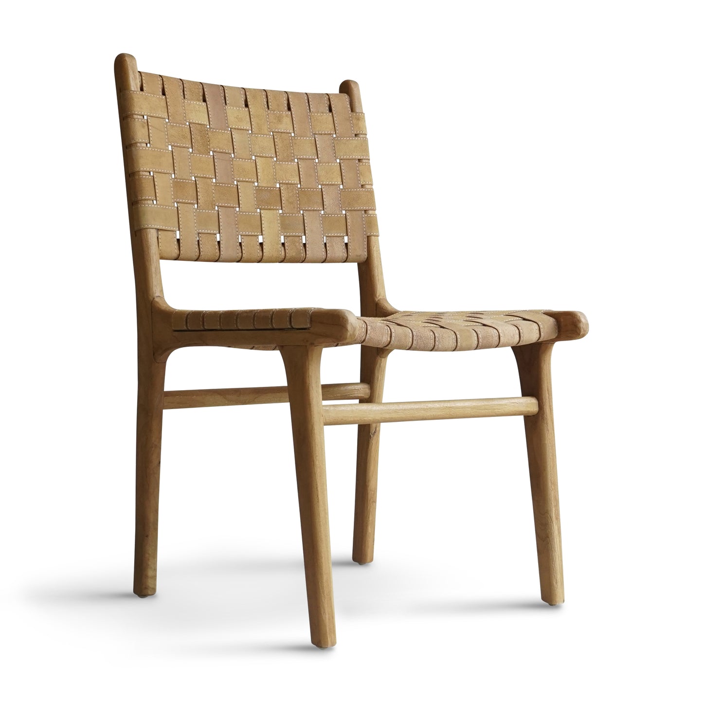 ELE103 Chair with woven back and seat