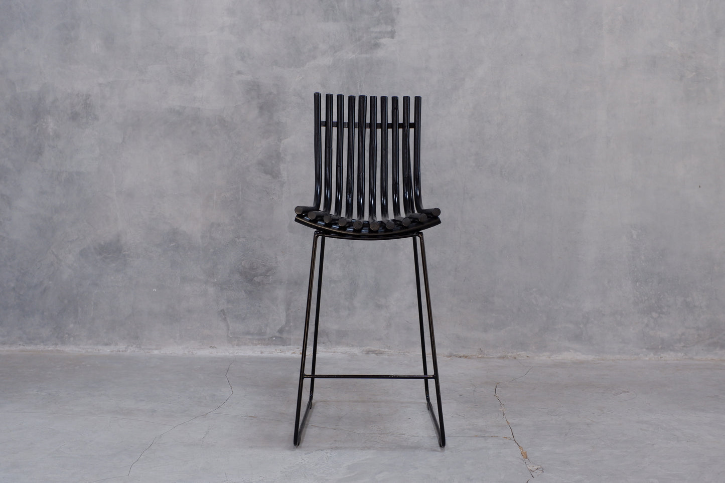 ELE109_1 Black Bar Stool