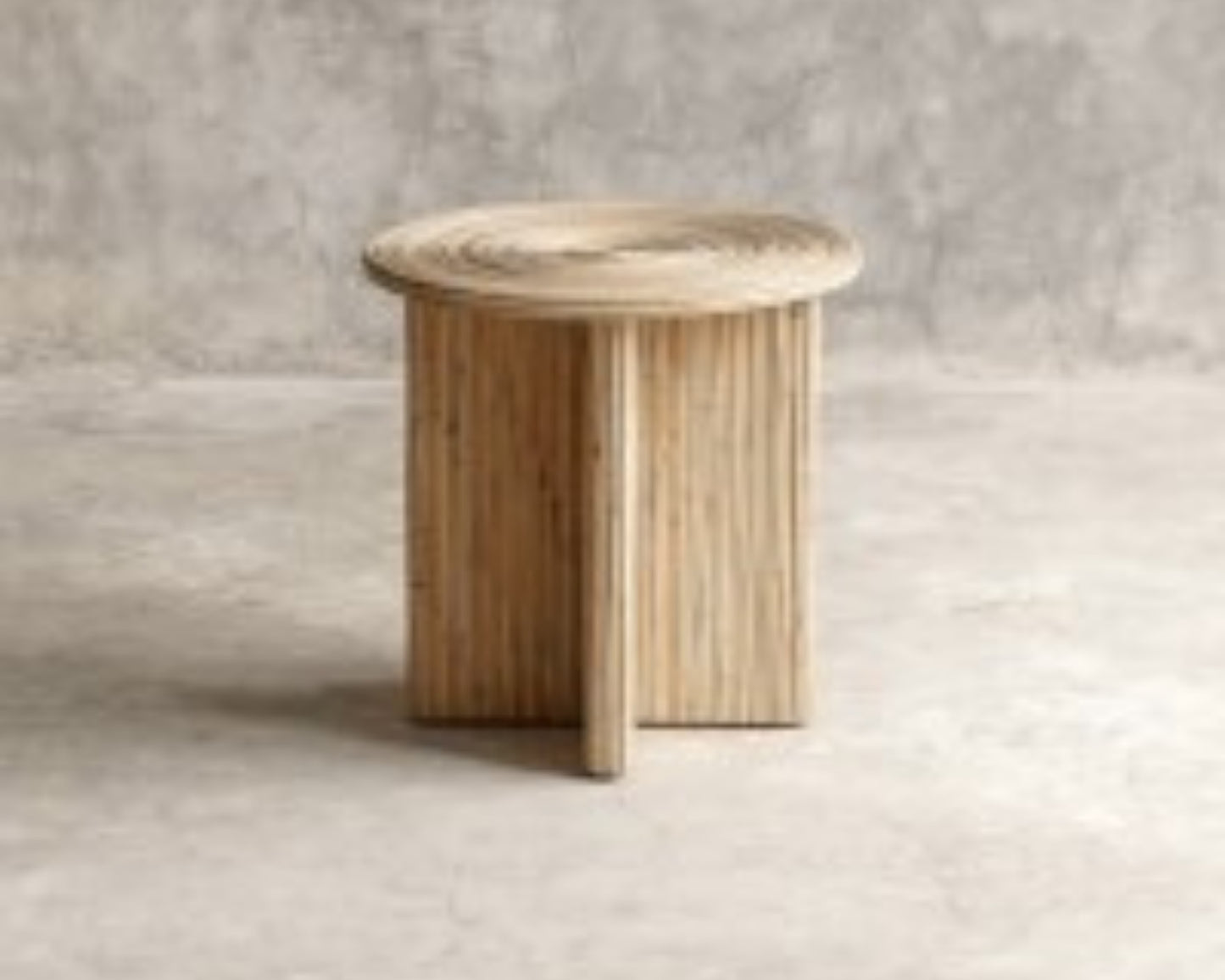 Wooden side table