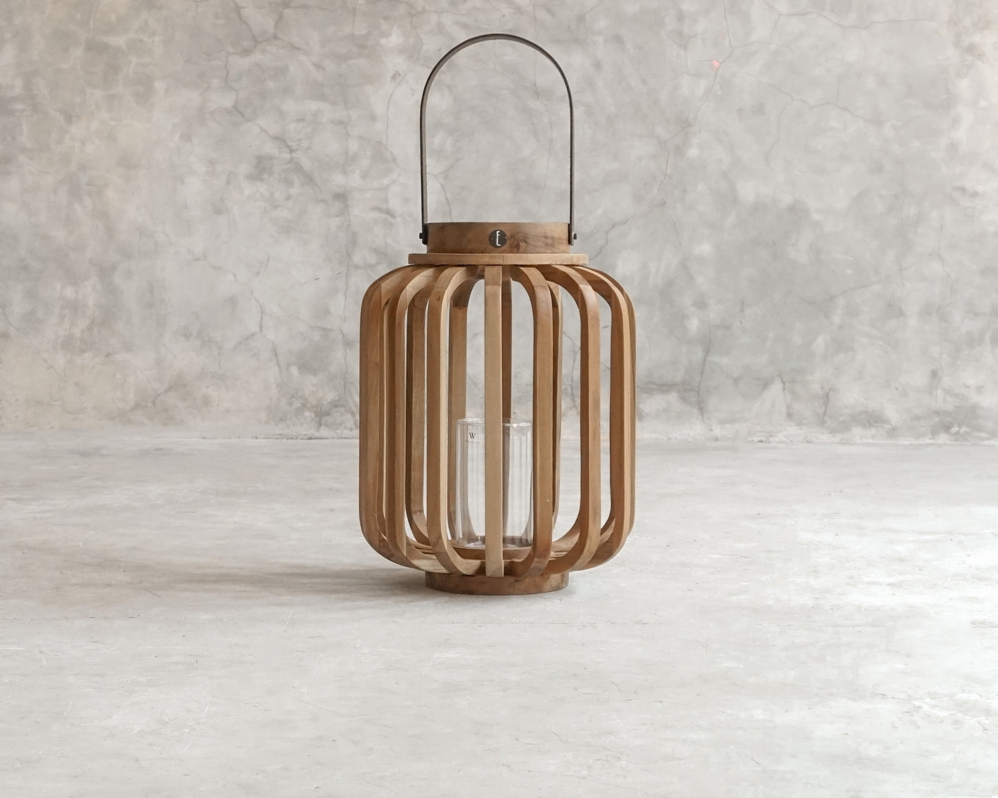 Wooden lantern ELE130
