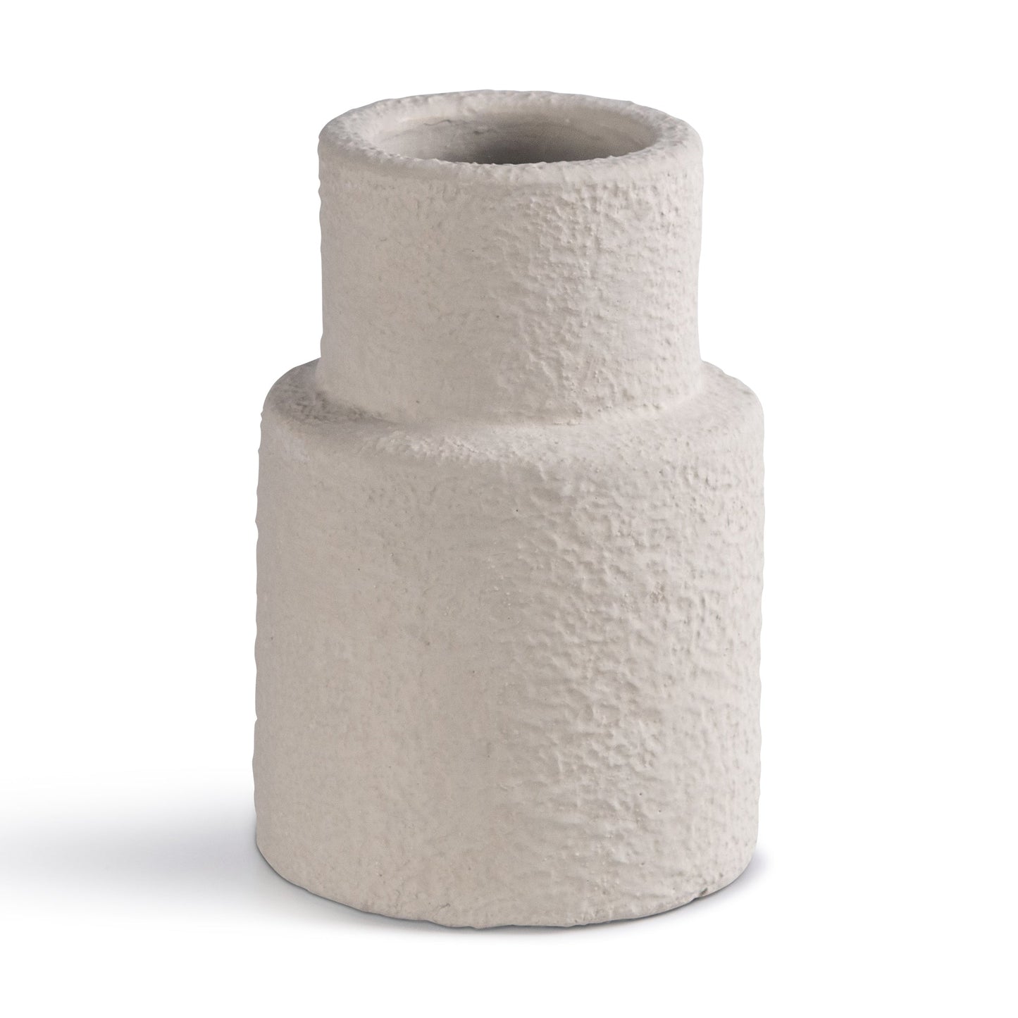 ELE139__4 textured white vase