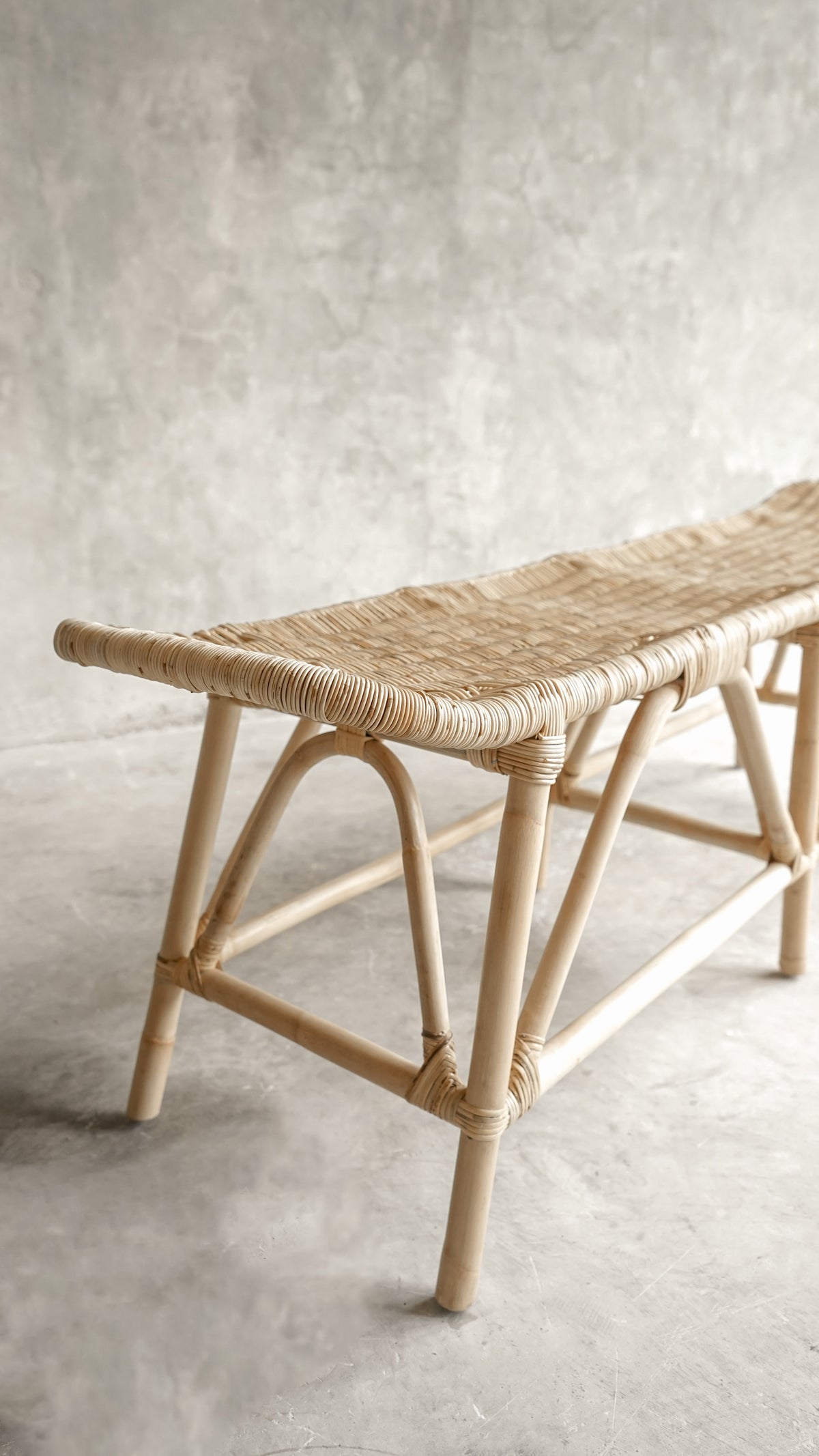 ELE141-1 Rattan Bench