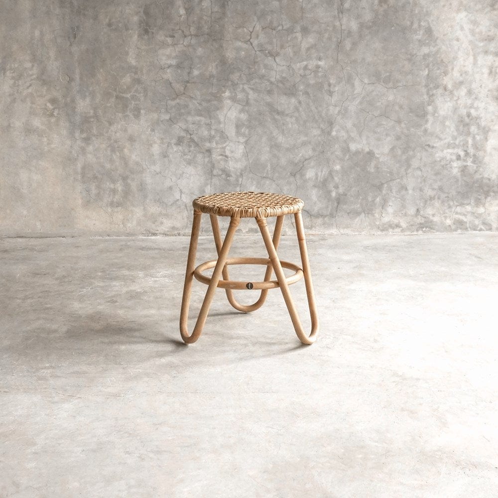 ELE142-1 Woven Rattan Stool