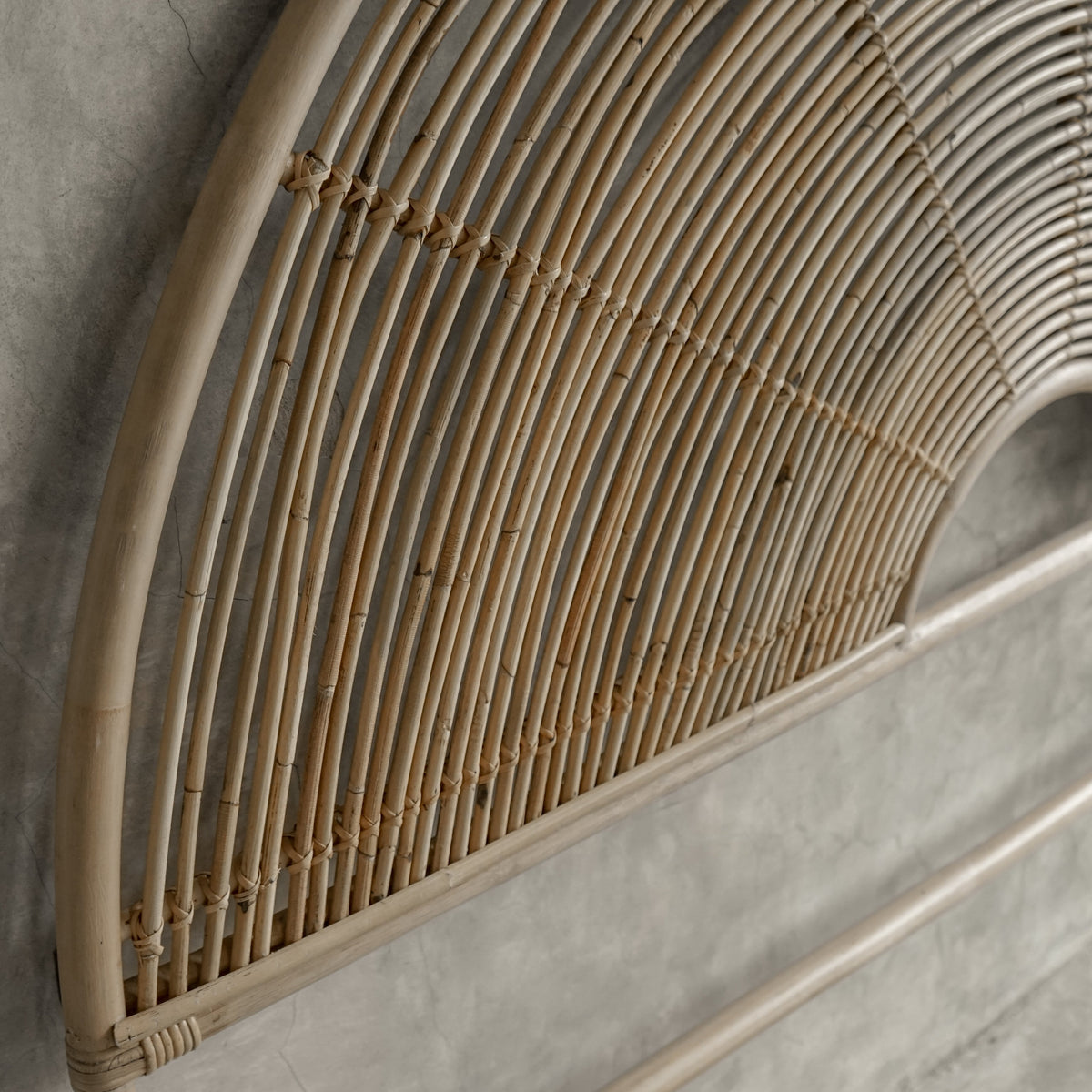 ELE146-3 Rattan Headboard