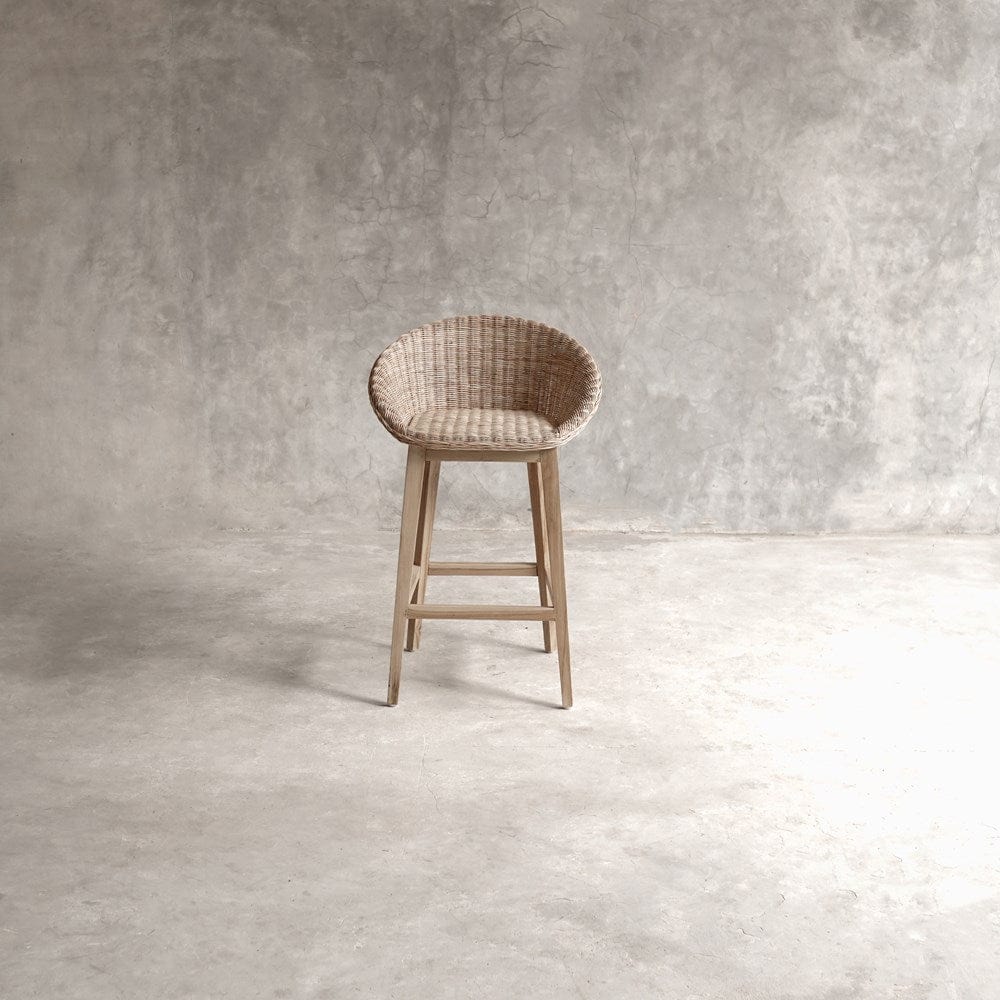 ELE154-1 Woven Bar Stool