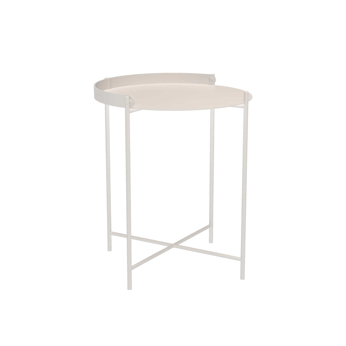 White small tray table