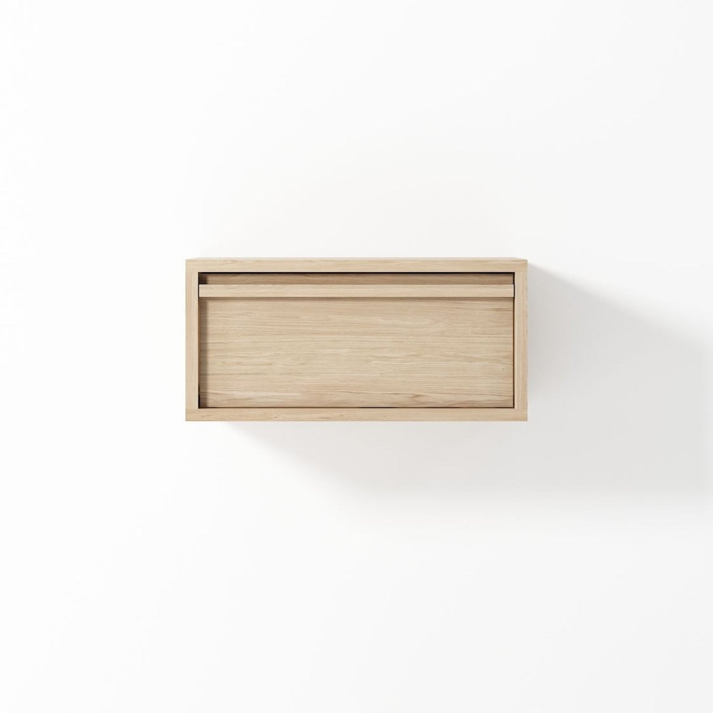 KAE01O front view of light wood drawer