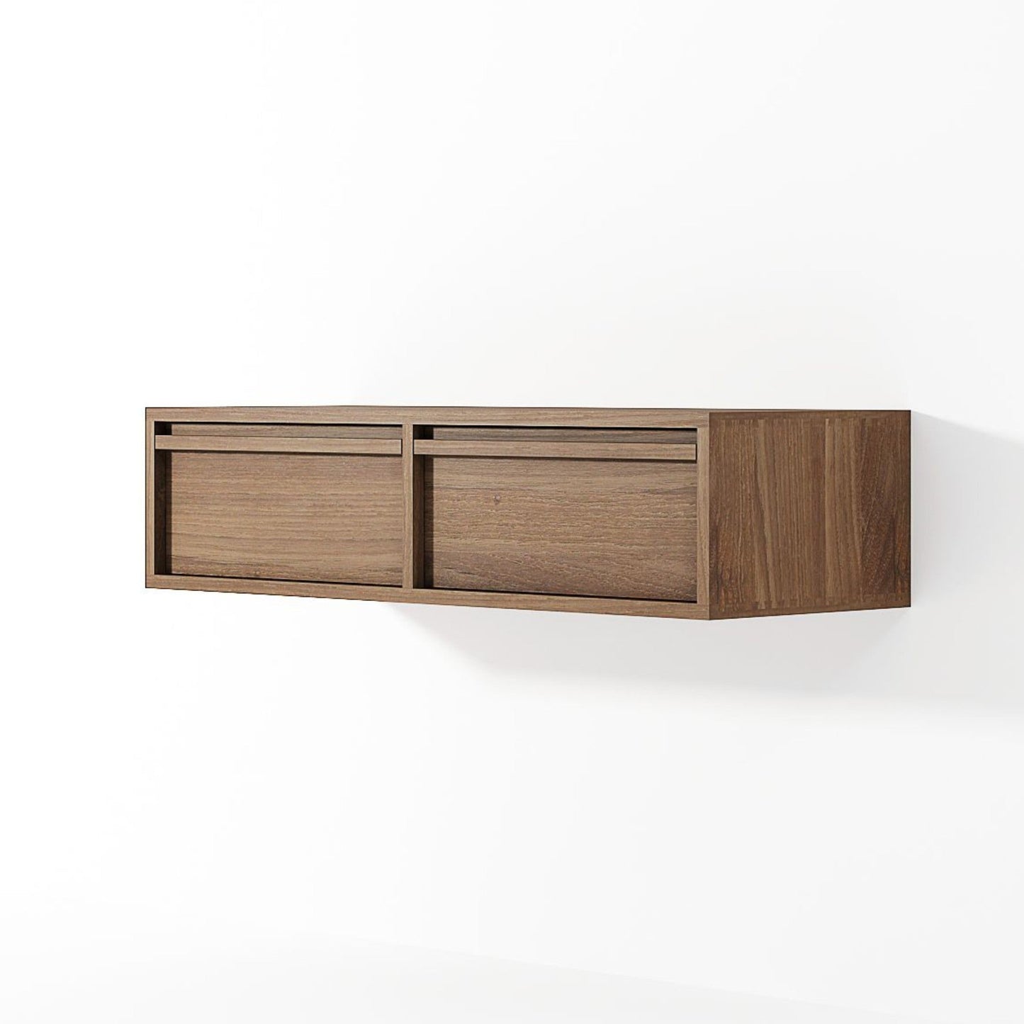 KAE02T-Angle wall-mounted wooden cabinet with sliding doors