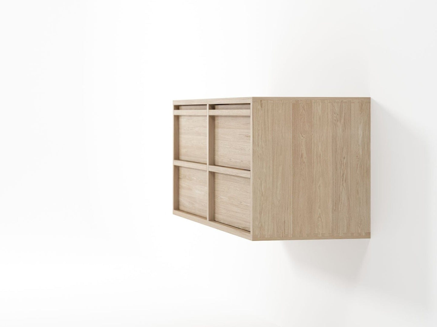 Modern wooden wall cabinet