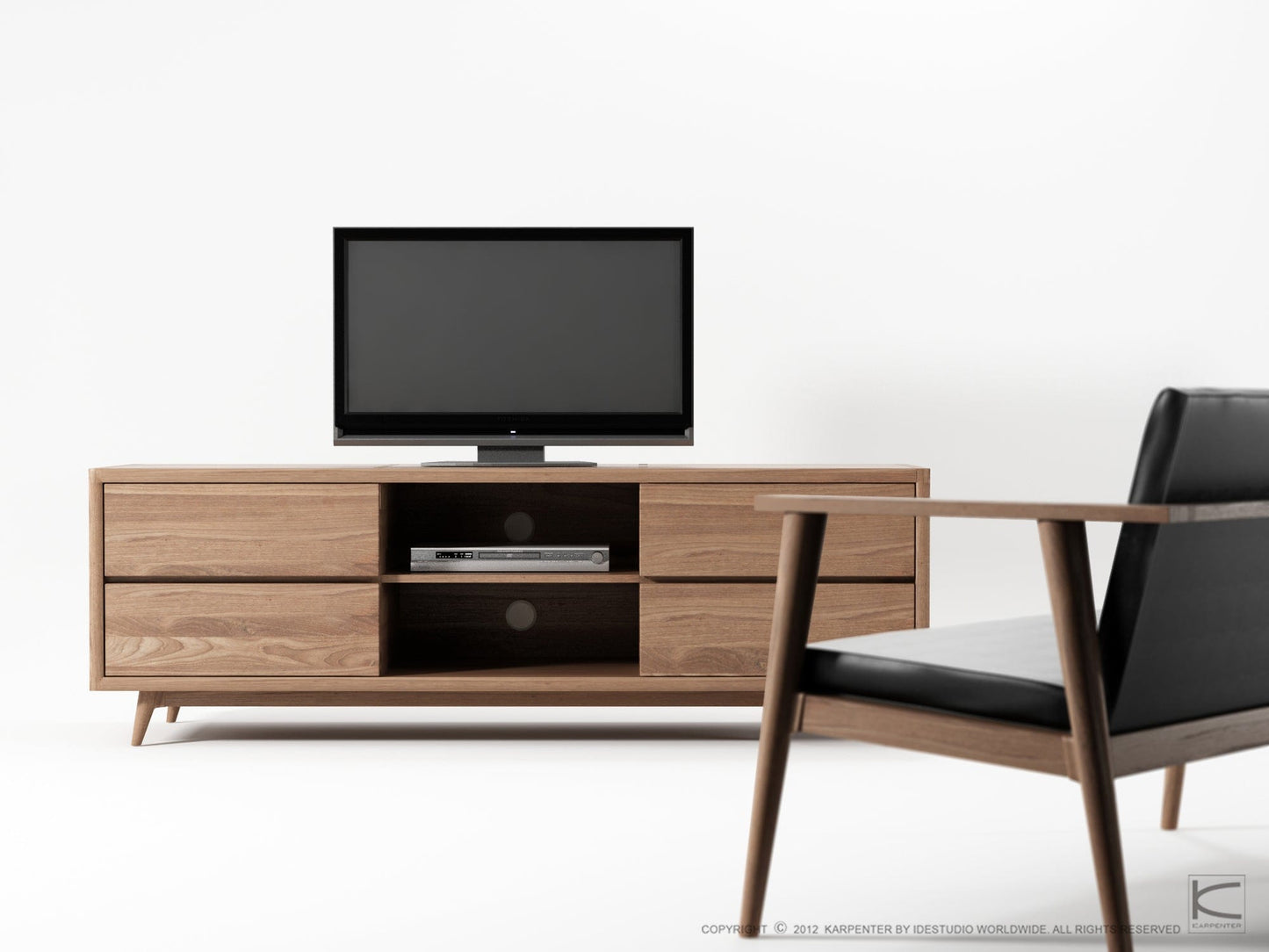 KARPENTER Vintage Cozy TV stand & chair