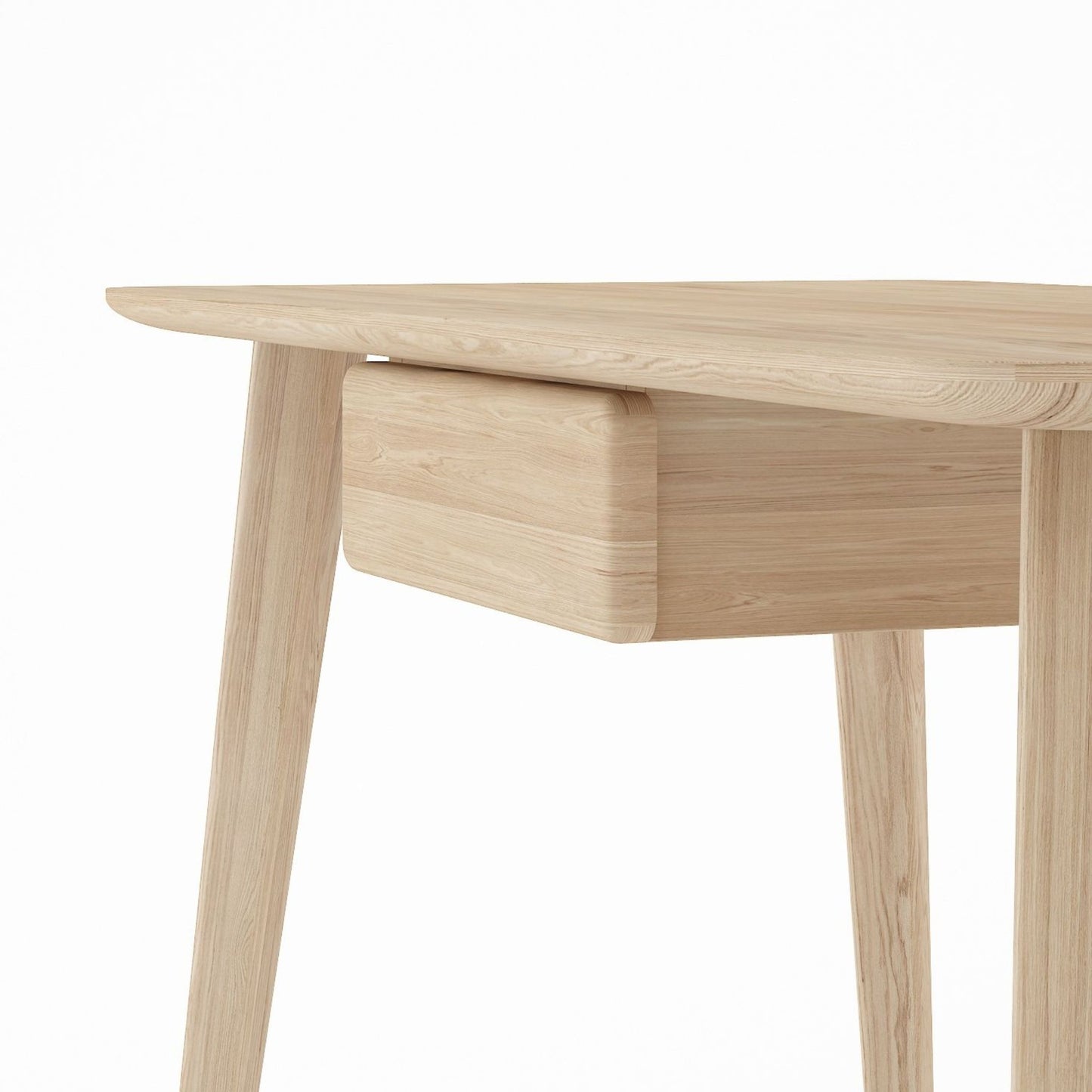 KDM01O wooden desk with drawer - cutout