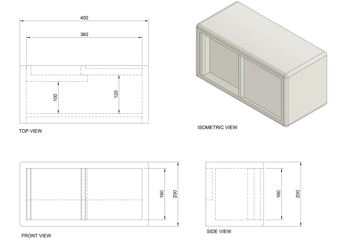 KEA04 East Hanging Wall Unit - Detailed Views