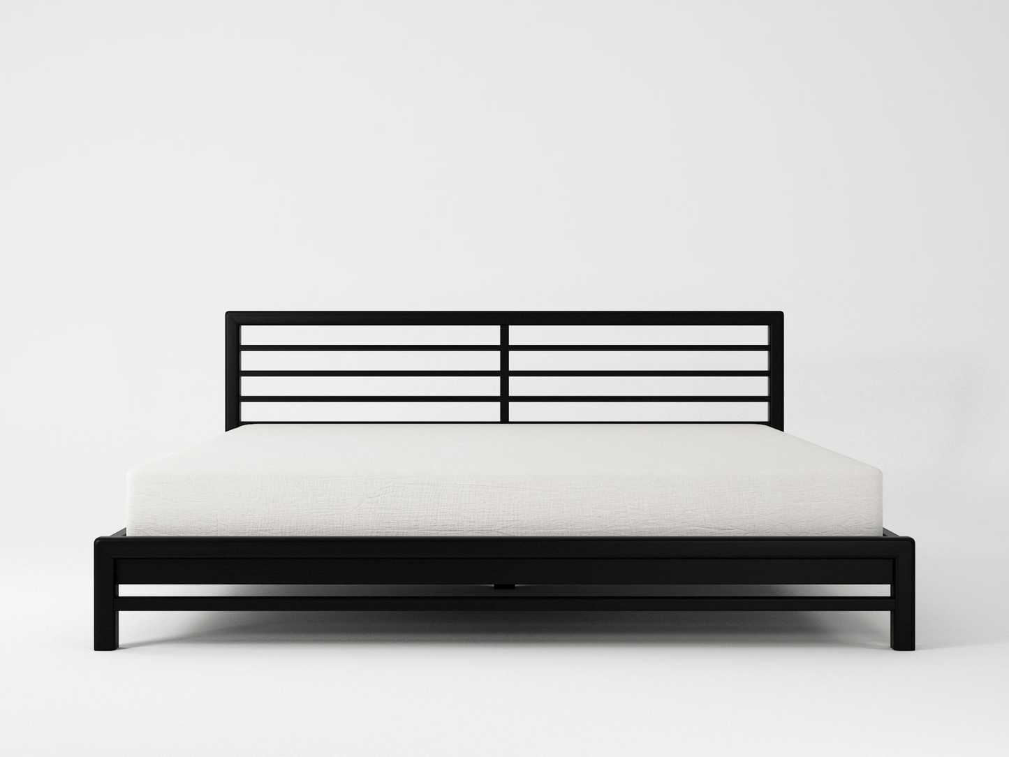 KJ006SB-3 Black Metal Bed Frame