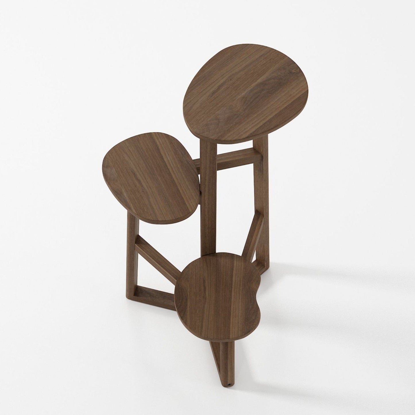 KLP03T-2 Walnut Side Table