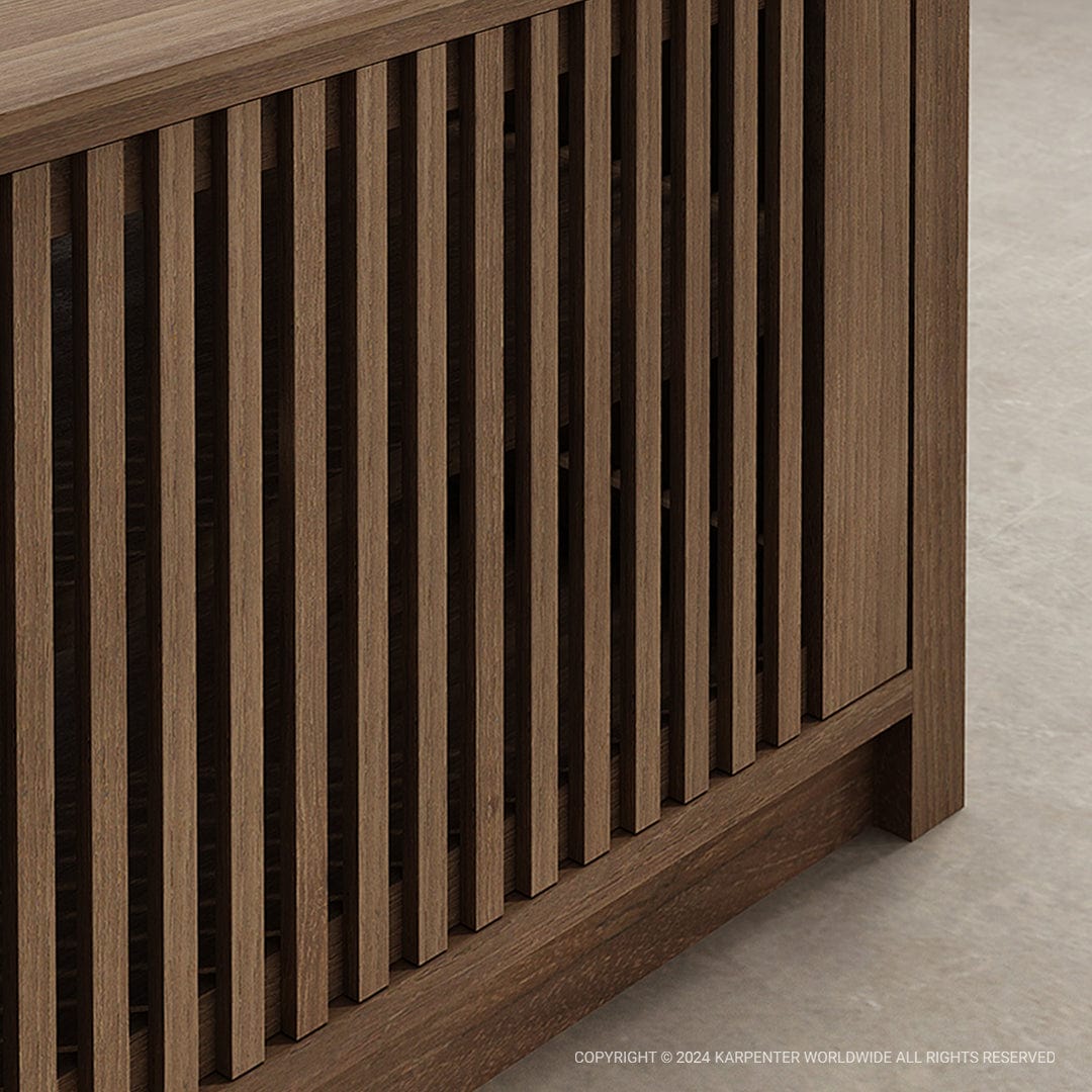 wood slat detail