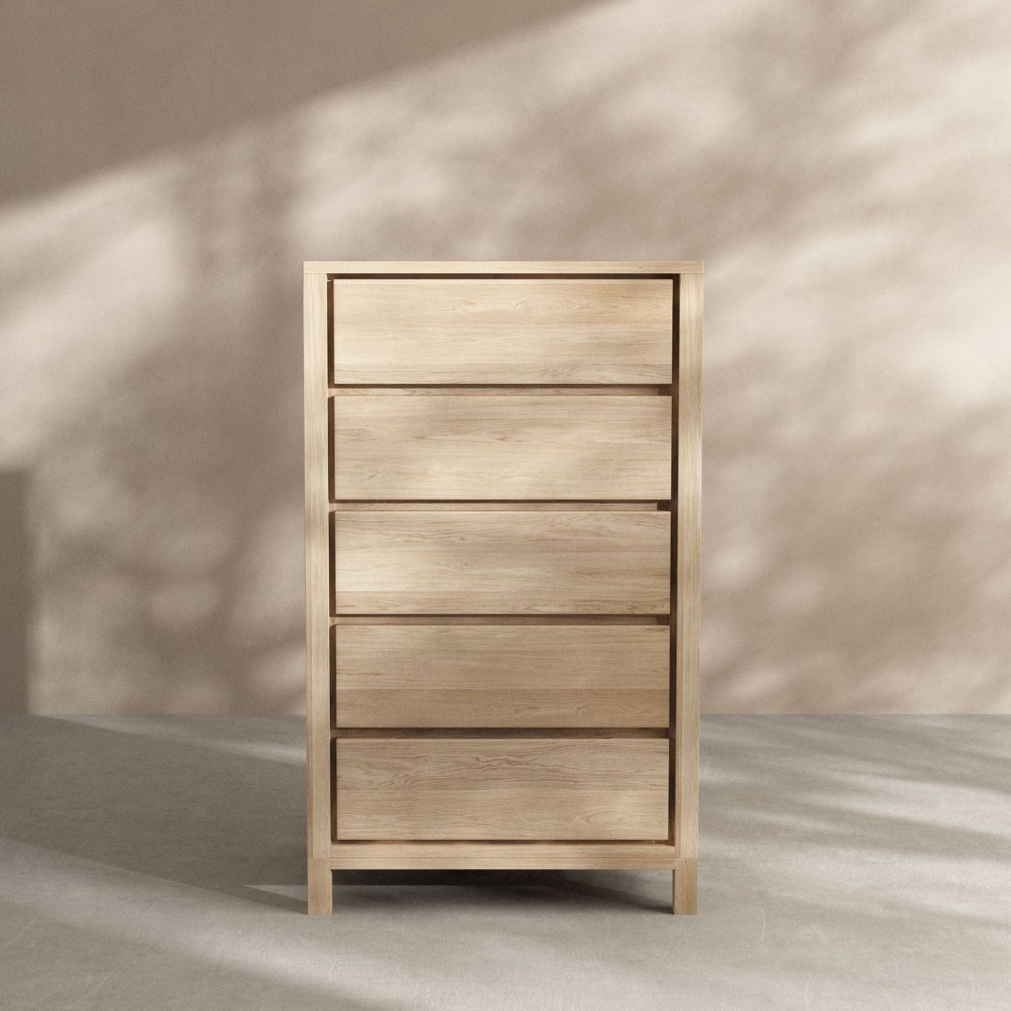 Wooden chest of drawers