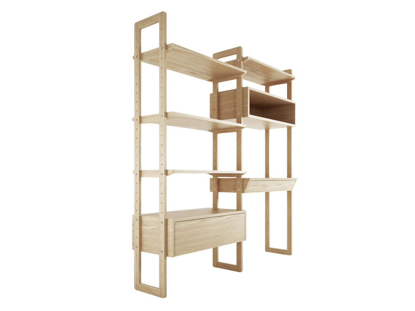 KSO003O Wooden Cutout Bookshelf