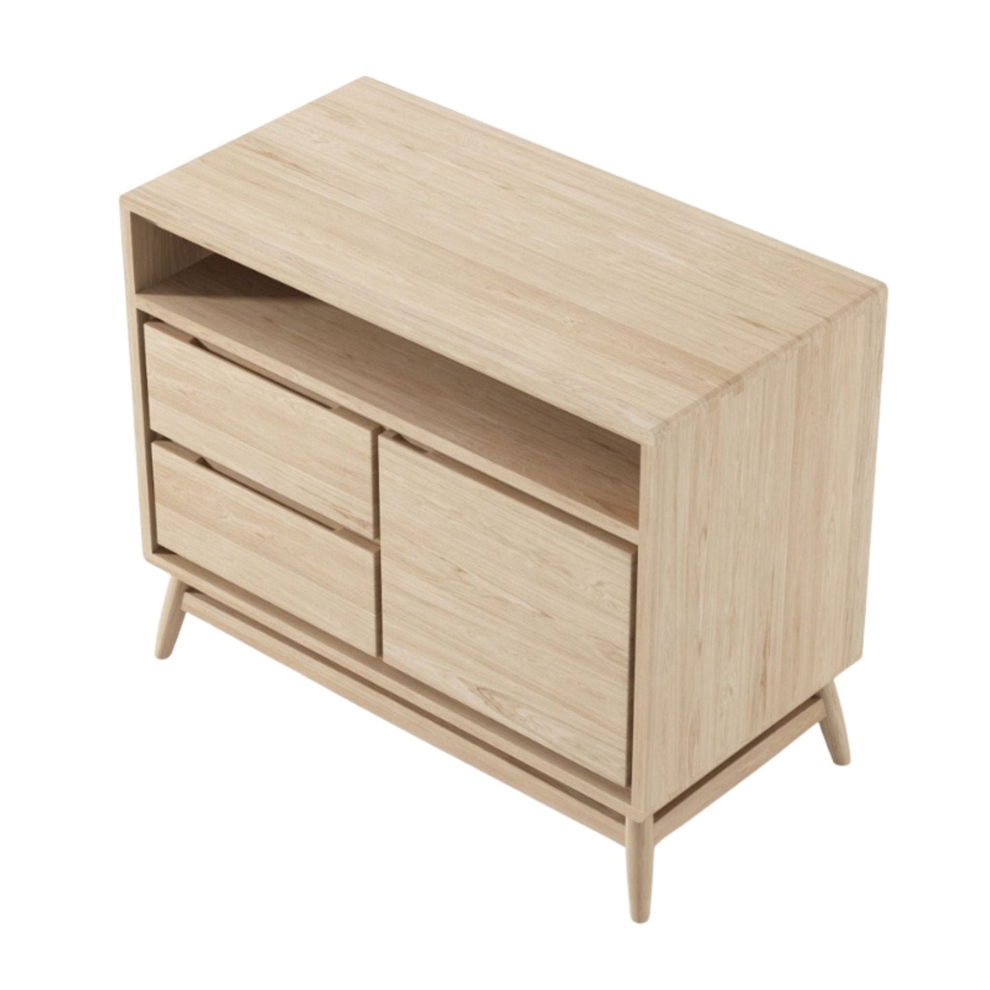 KT024O-SIDE wooden cabinet with drawers