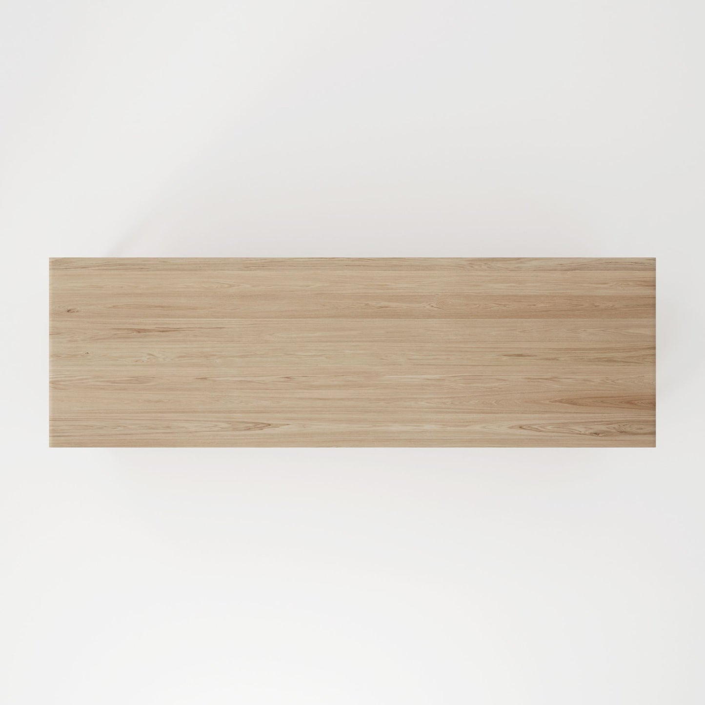 KT025O Top-Down view of wooden table surface.