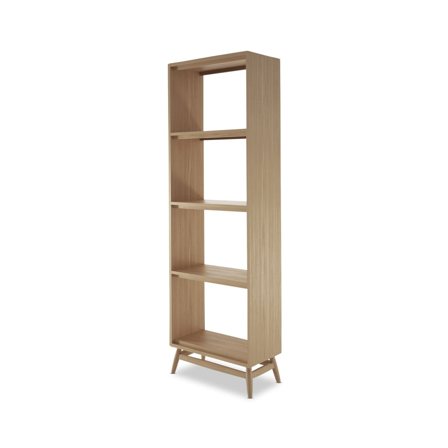 KT027O-1 tall wooden bookshelf