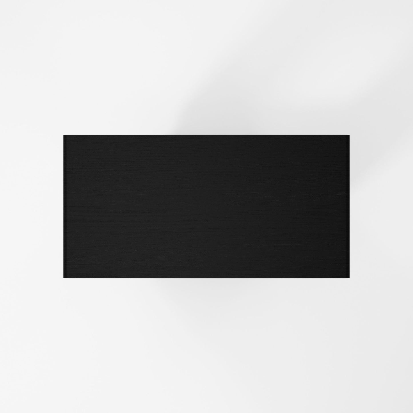 KT027SB Black Rectangle - Top Down View