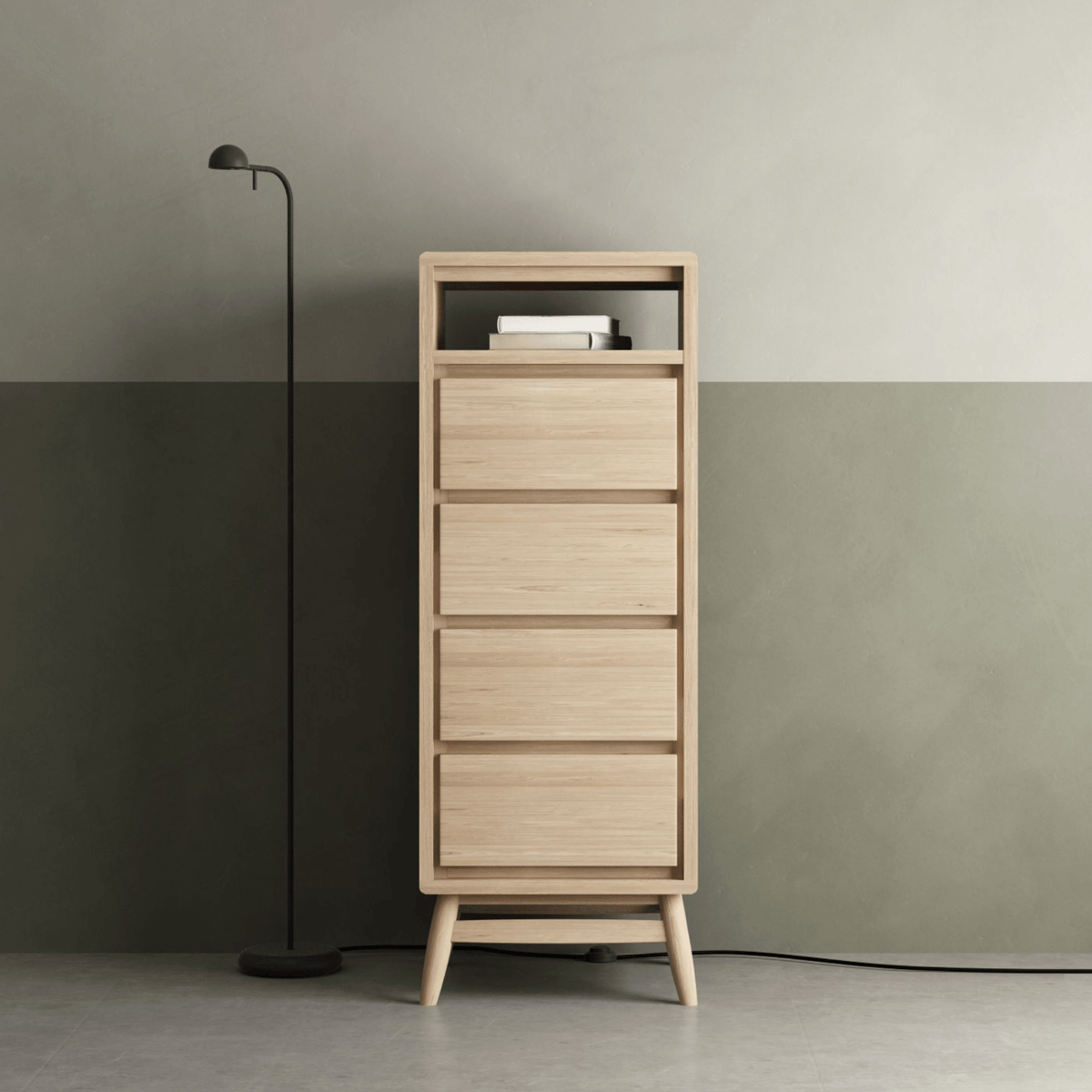 Wooden chest of drawers - KT028O lifestyle