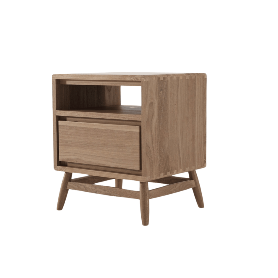 KT033T Side Table - Wooden Nightstand