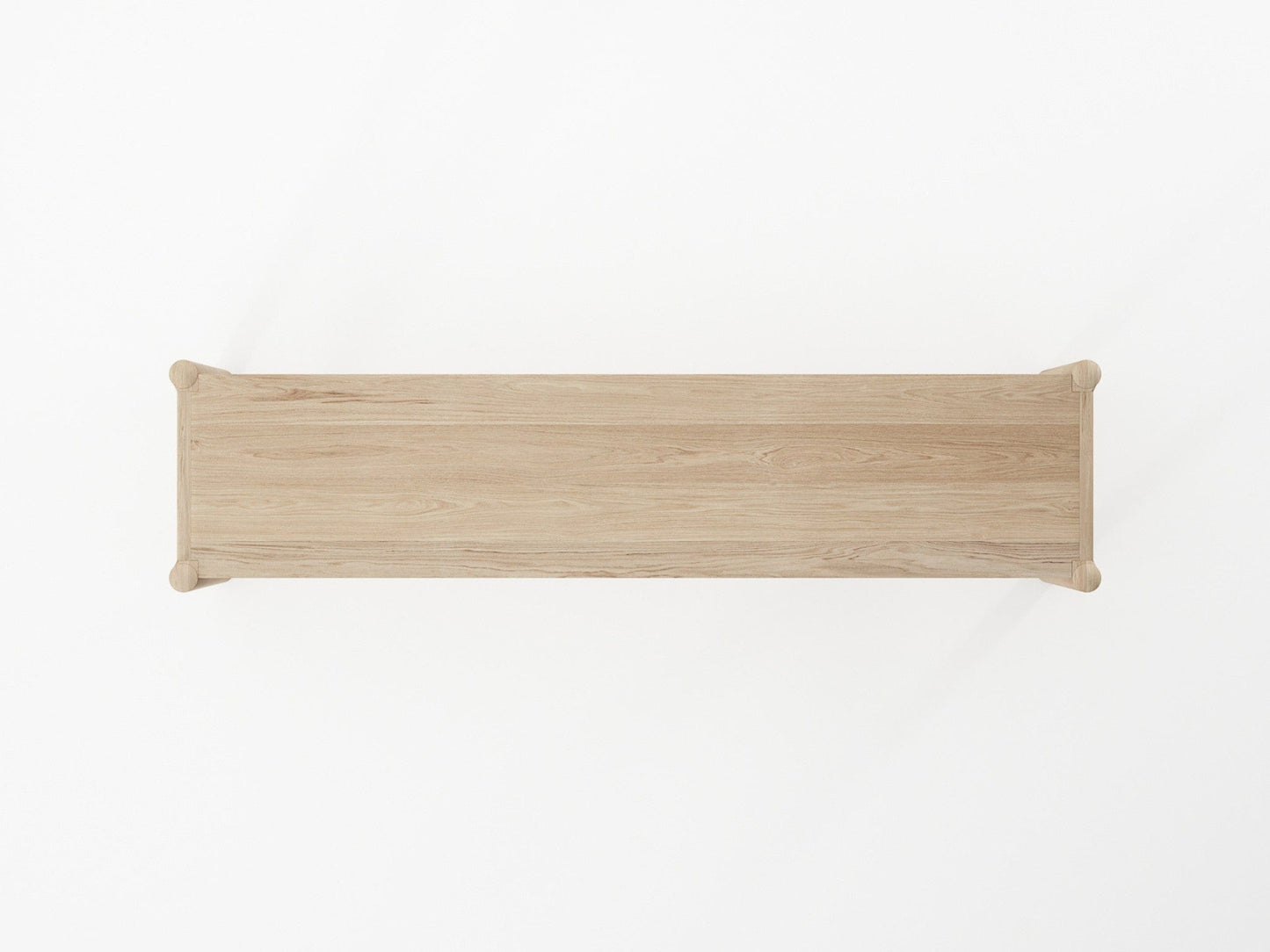 KTA08O-4 wooden console table top view