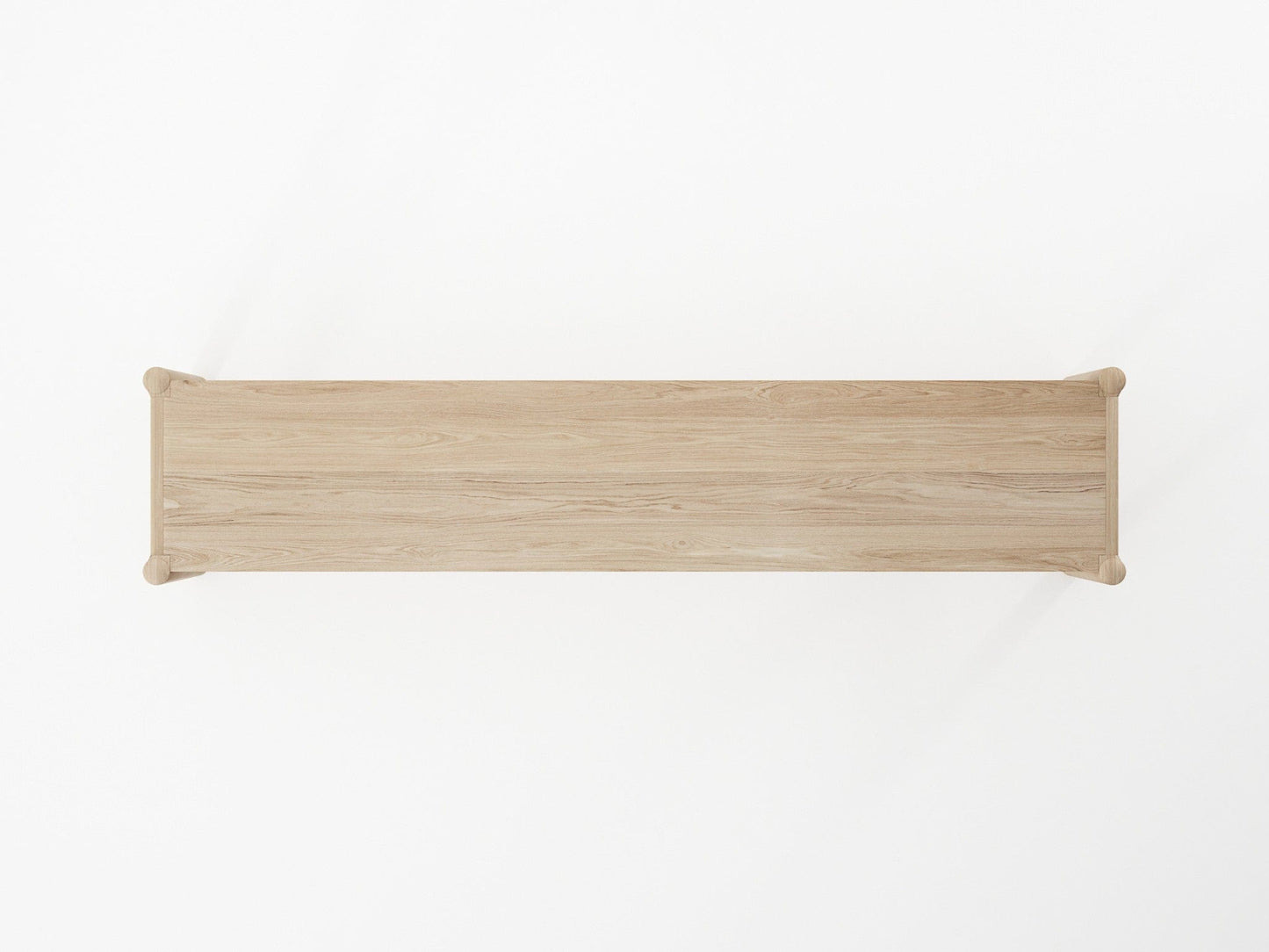 KTA09O-4 wooden console table top view
