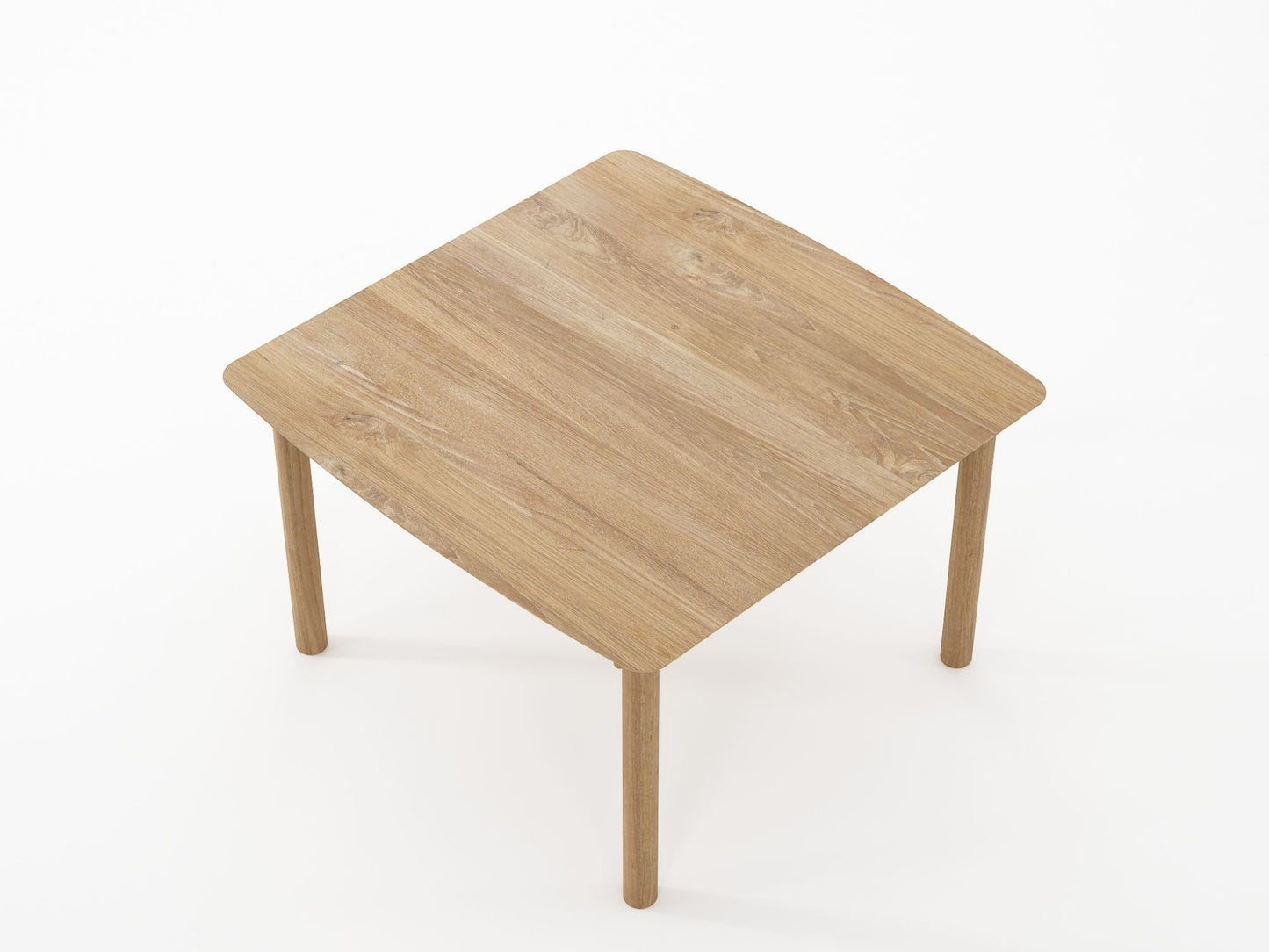 Tenon Square Dining Table 125cm - Teak