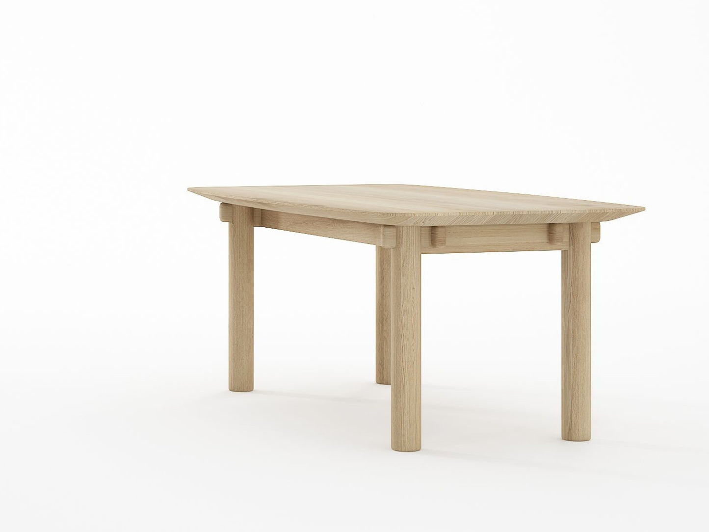 Tenon Rectangular Coffee Table 100cm - European Oak