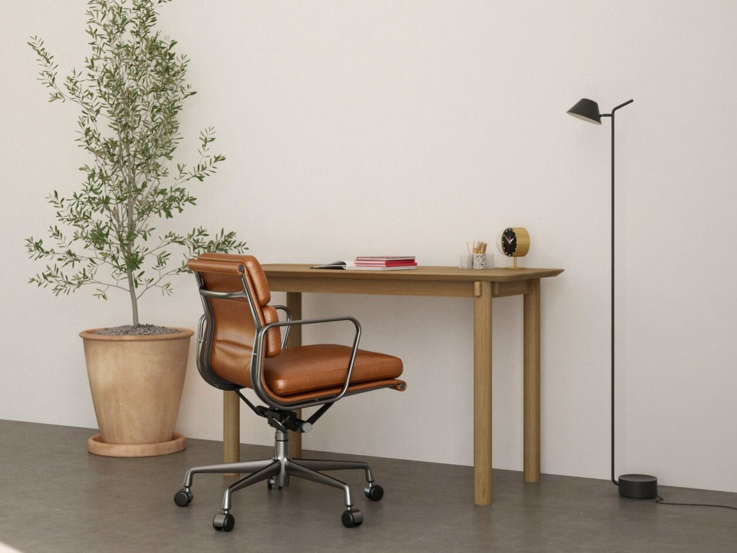 Tenon Desk - Teak