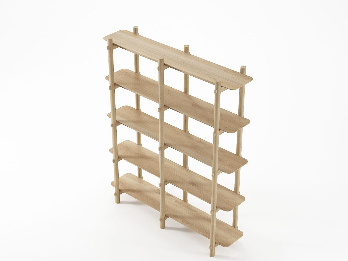 Tenon Bookcase 150cm - European Oak