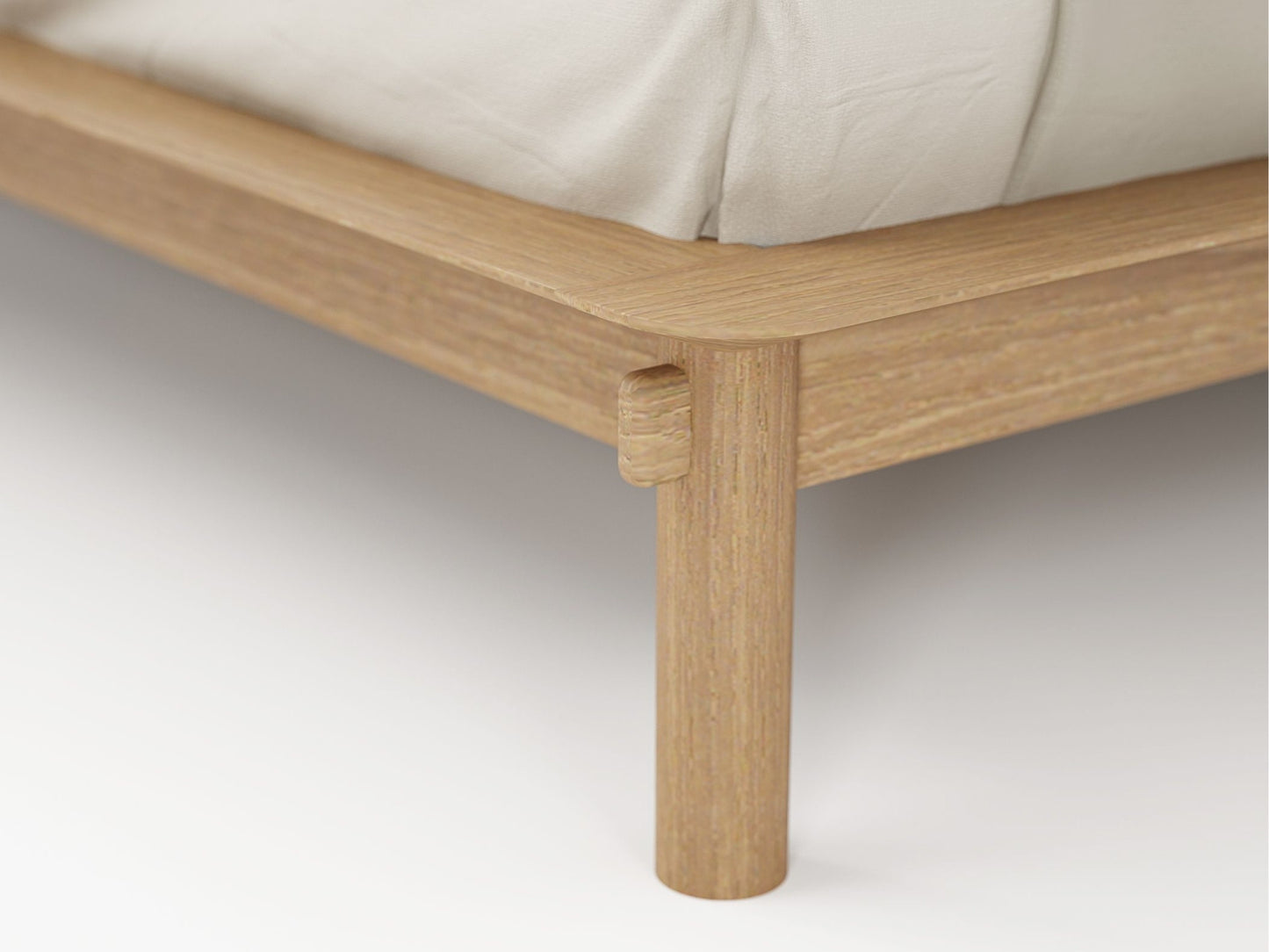 Tenon King Bed - Teak