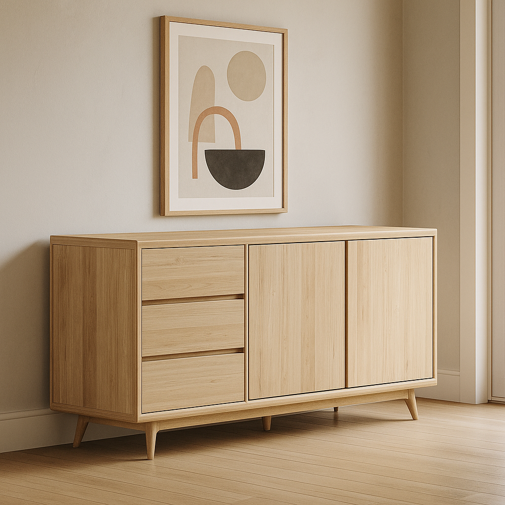 Vintage Sideboard - European Oak