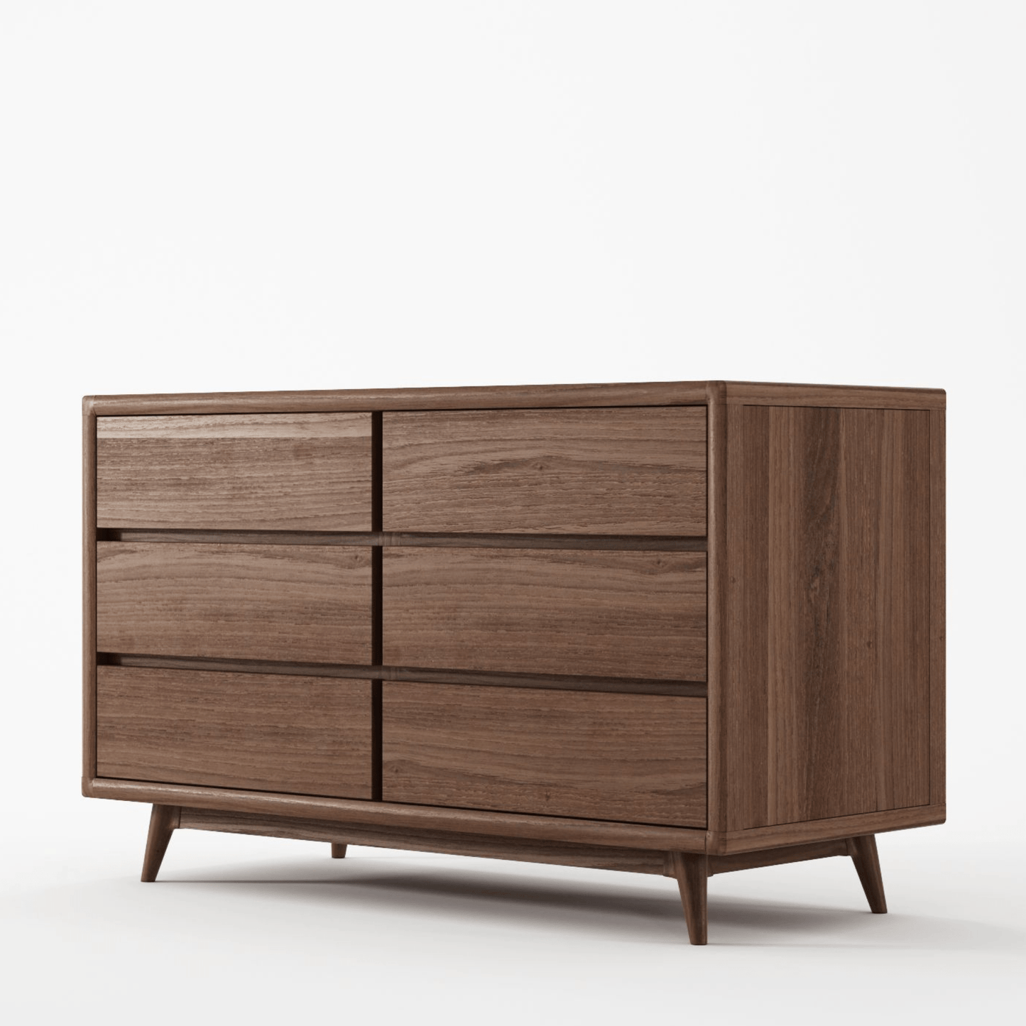 KV0002T-4 Wooden dresser with six drawers